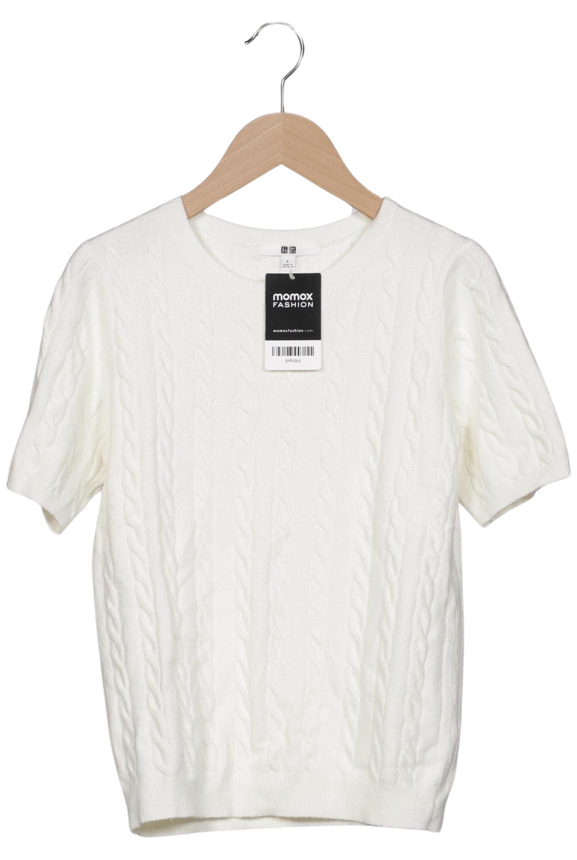 

uniqlo Damen Pullover, cremeweiß, Gr. 42