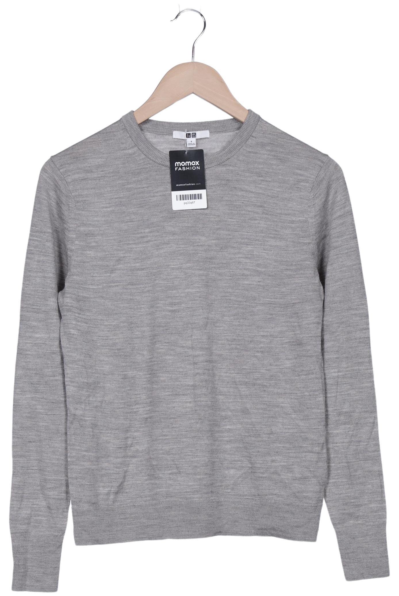 

uniqlo Damen Pullover, grau, Gr. 36