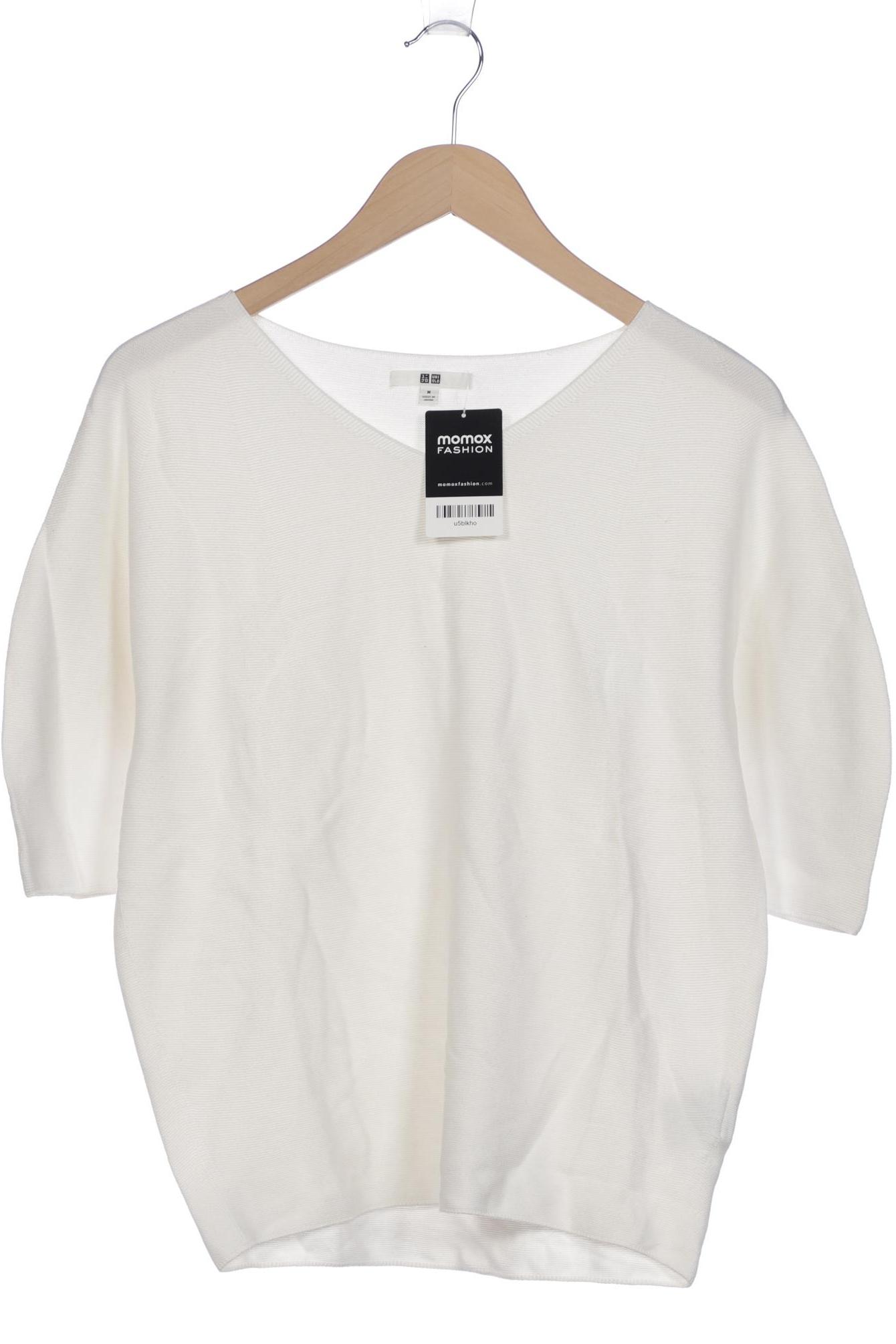 

uniqlo Damen Pullover, weiß, Gr. 38