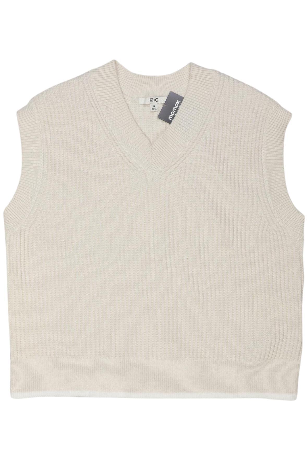 

uniqlo Damen Pullover, cremeweiß, Gr. 38