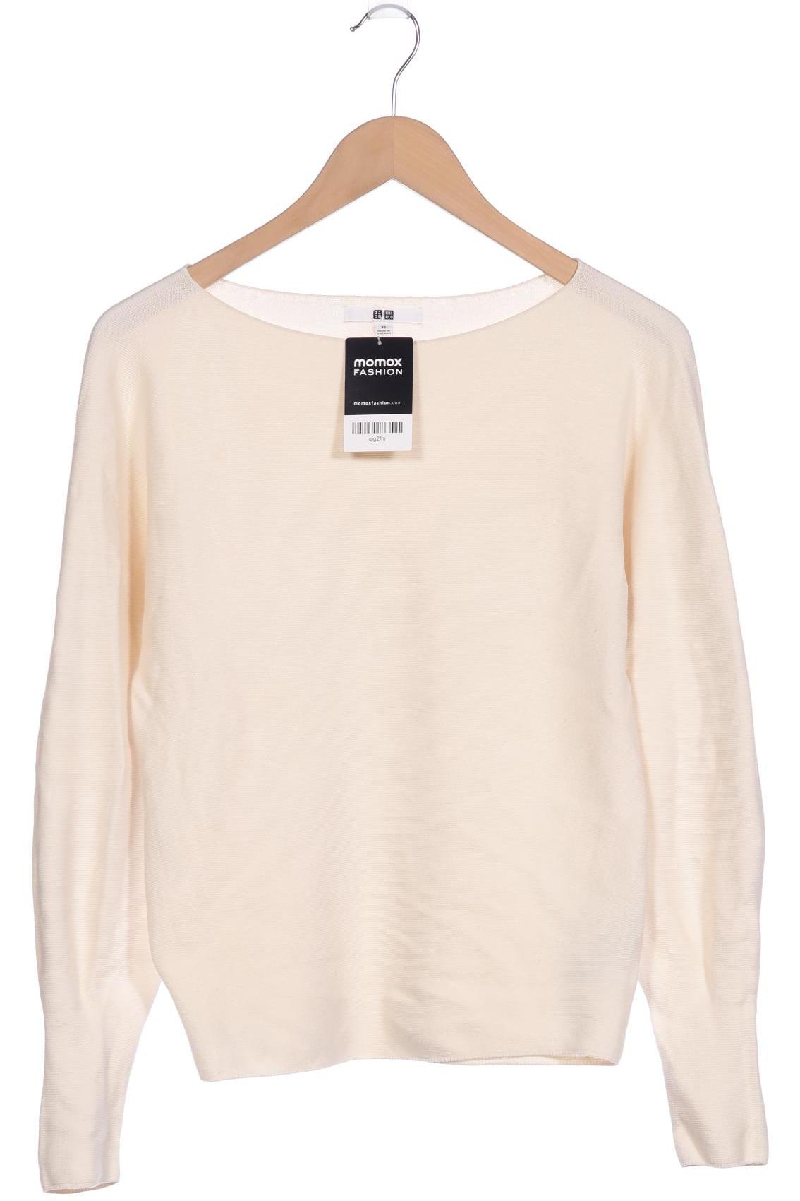 

uniqlo Damen Pullover, cremeweiß, Gr. 34