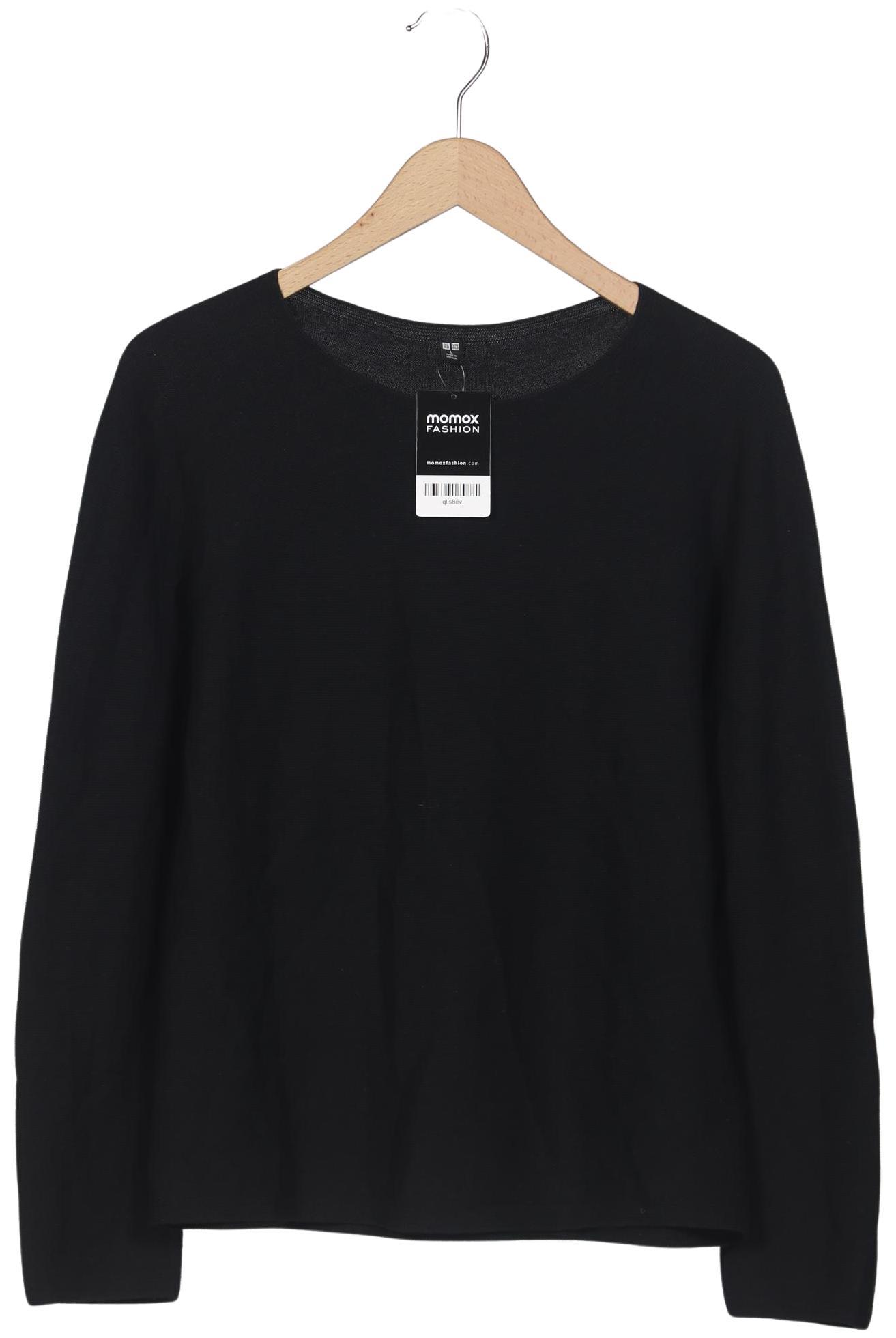 

uniqlo Damen Pullover, schwarz, Gr. 42