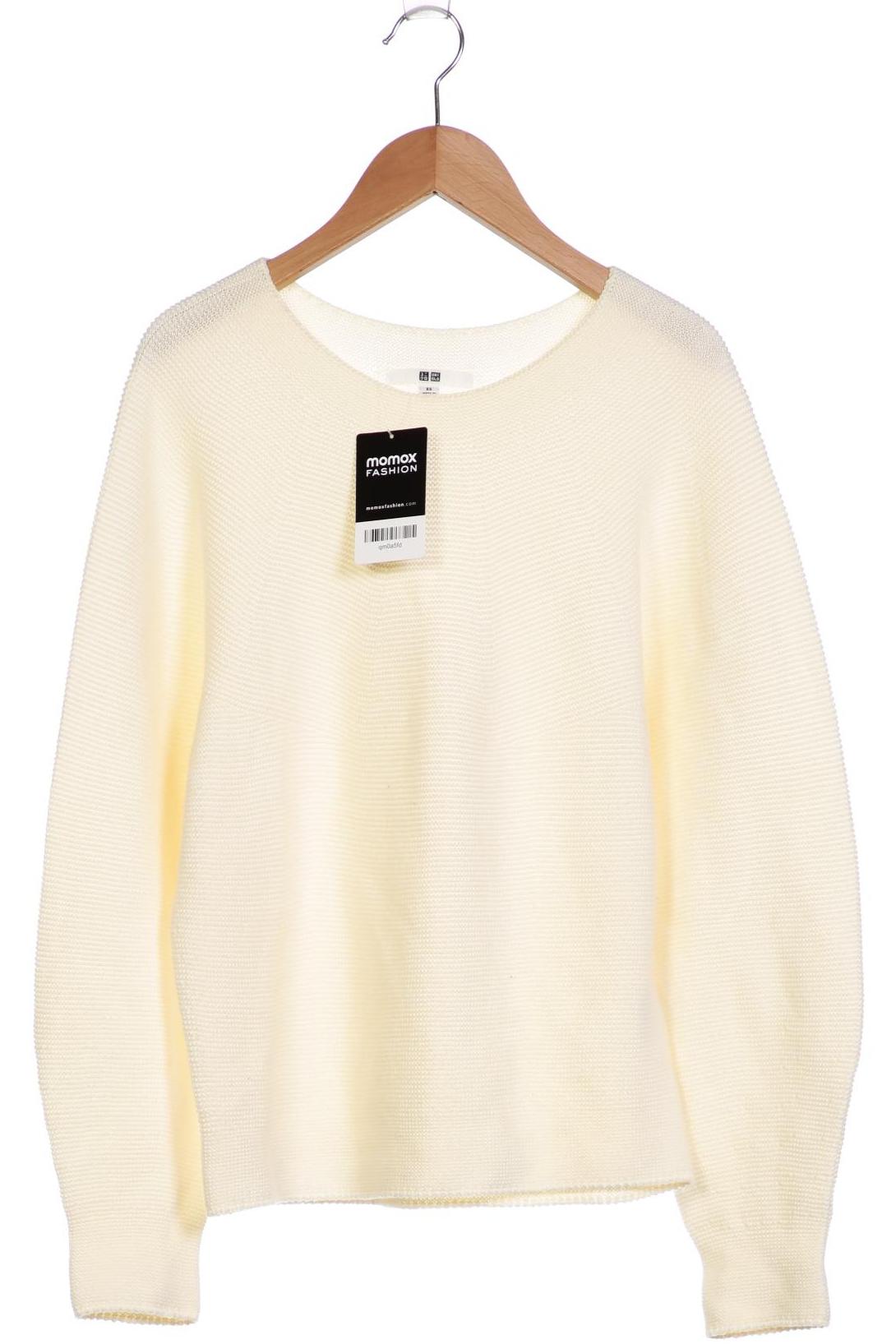 

uniqlo Damen Pullover, cremeweiß, Gr. 34