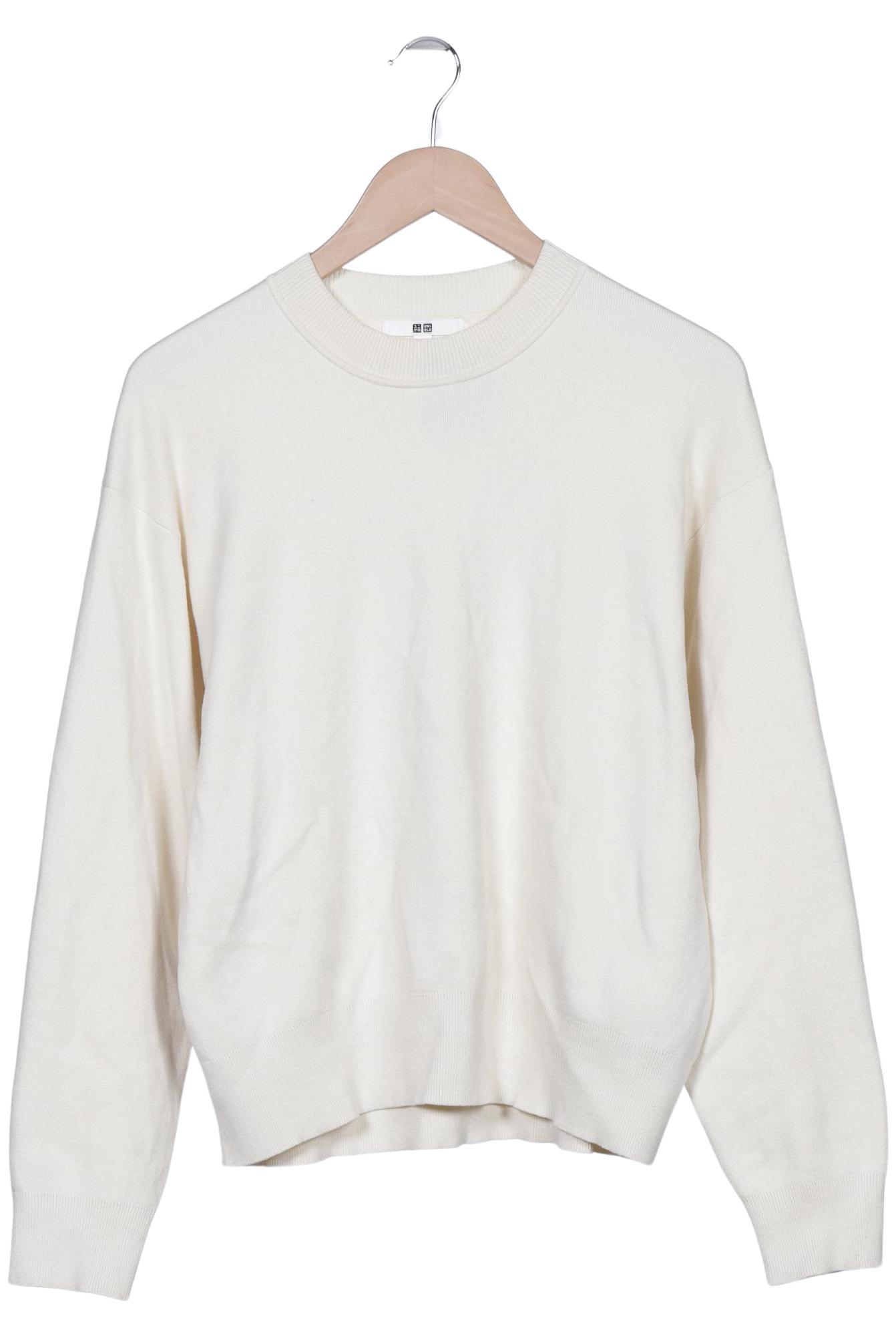 

uniqlo Damen Pullover, cremeweiß, Gr. 42