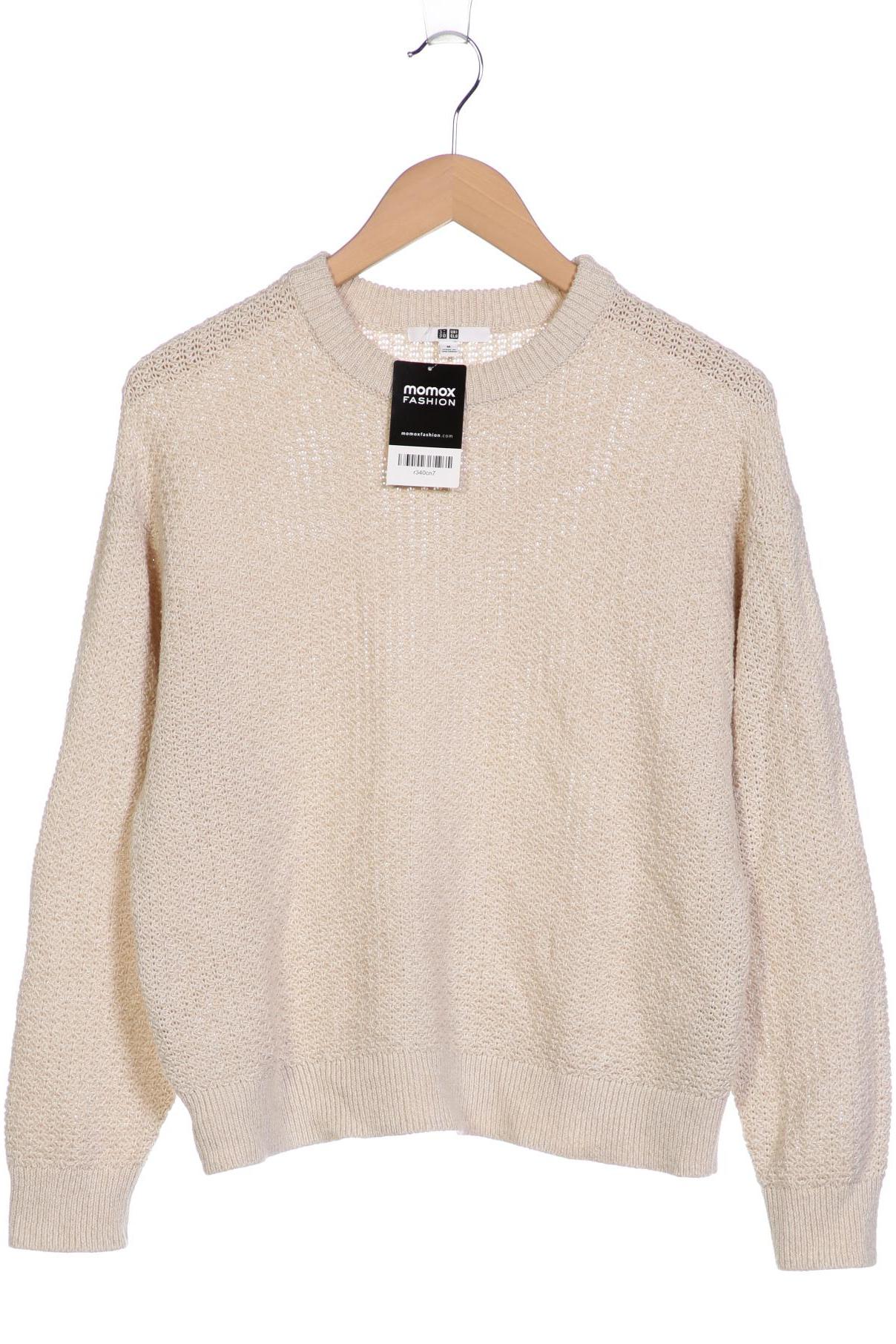 

uniqlo Damen Pullover, cremeweiß, Gr. 38