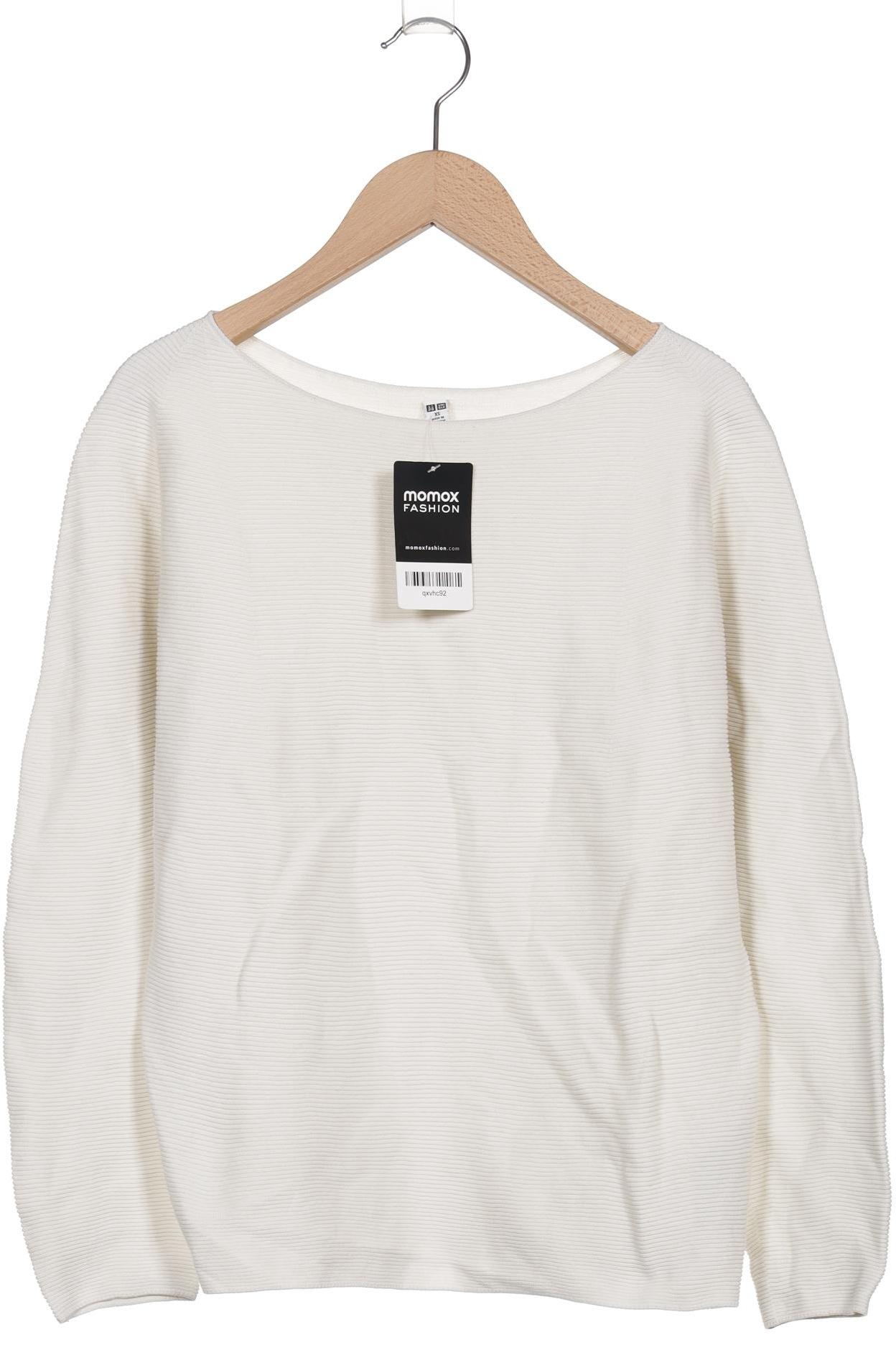 

uniqlo Damen Pullover, cremeweiß, Gr. 34