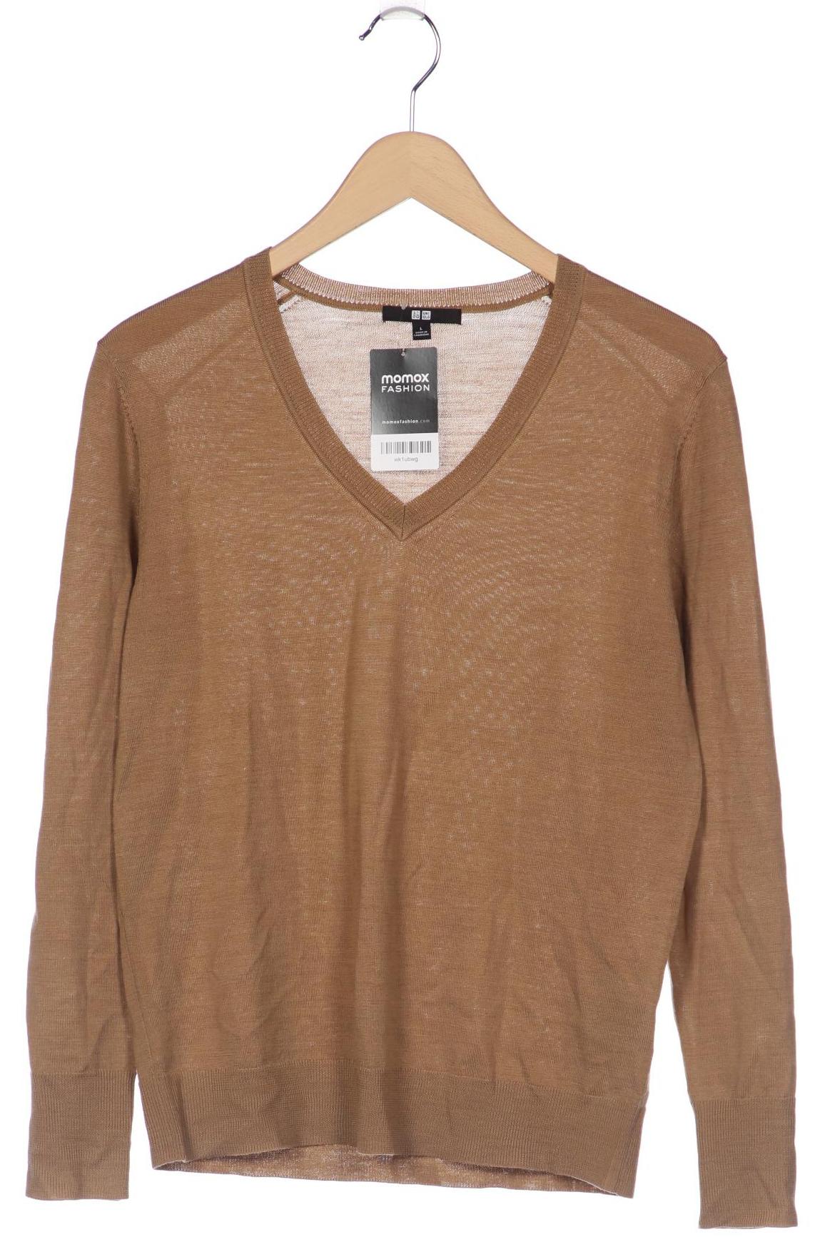 

uniqlo Damen Pullover, beige, Gr. 42