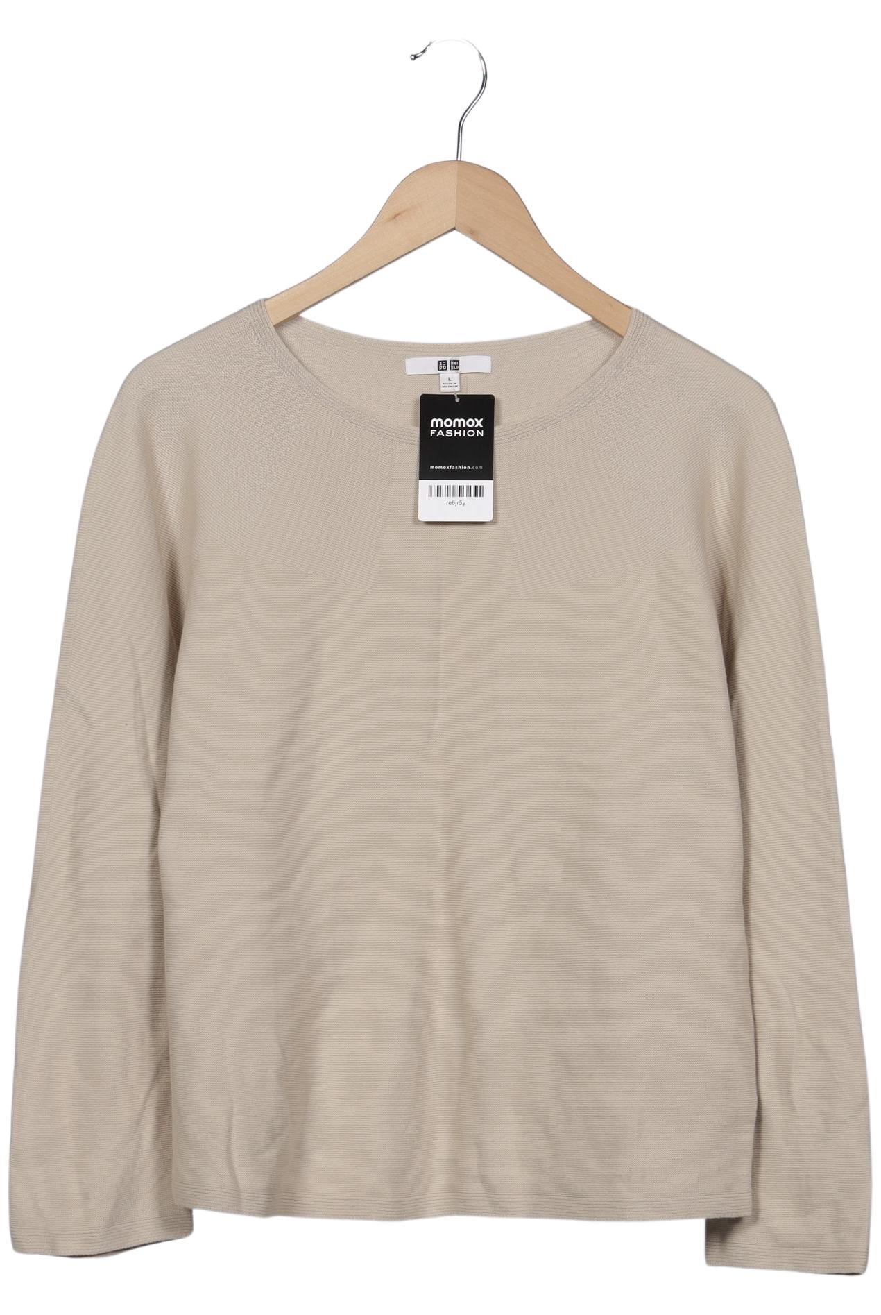 

uniqlo Damen Pullover, beige, Gr. 42