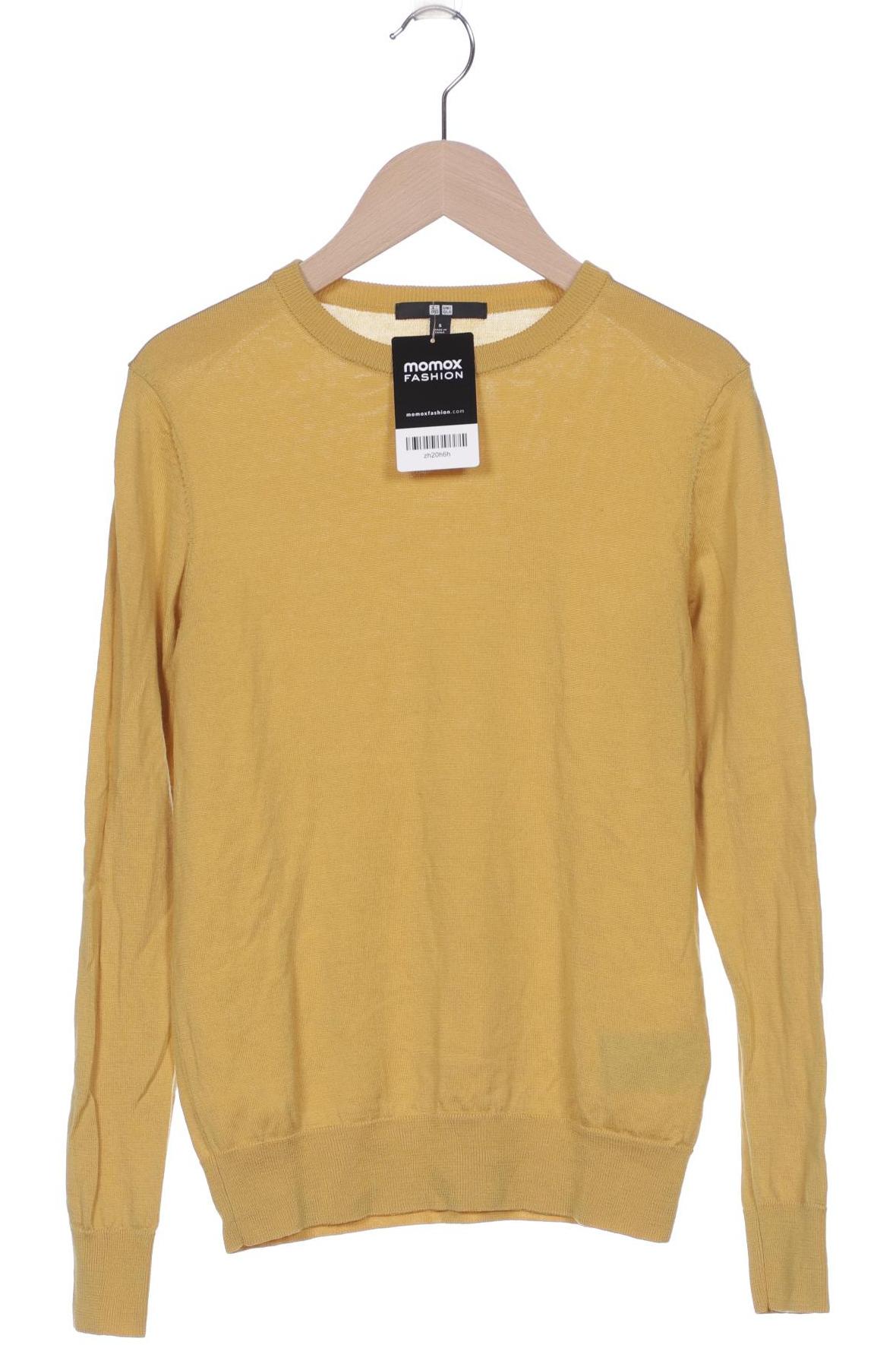 

uniqlo Damen Pullover, gelb, Gr. 36