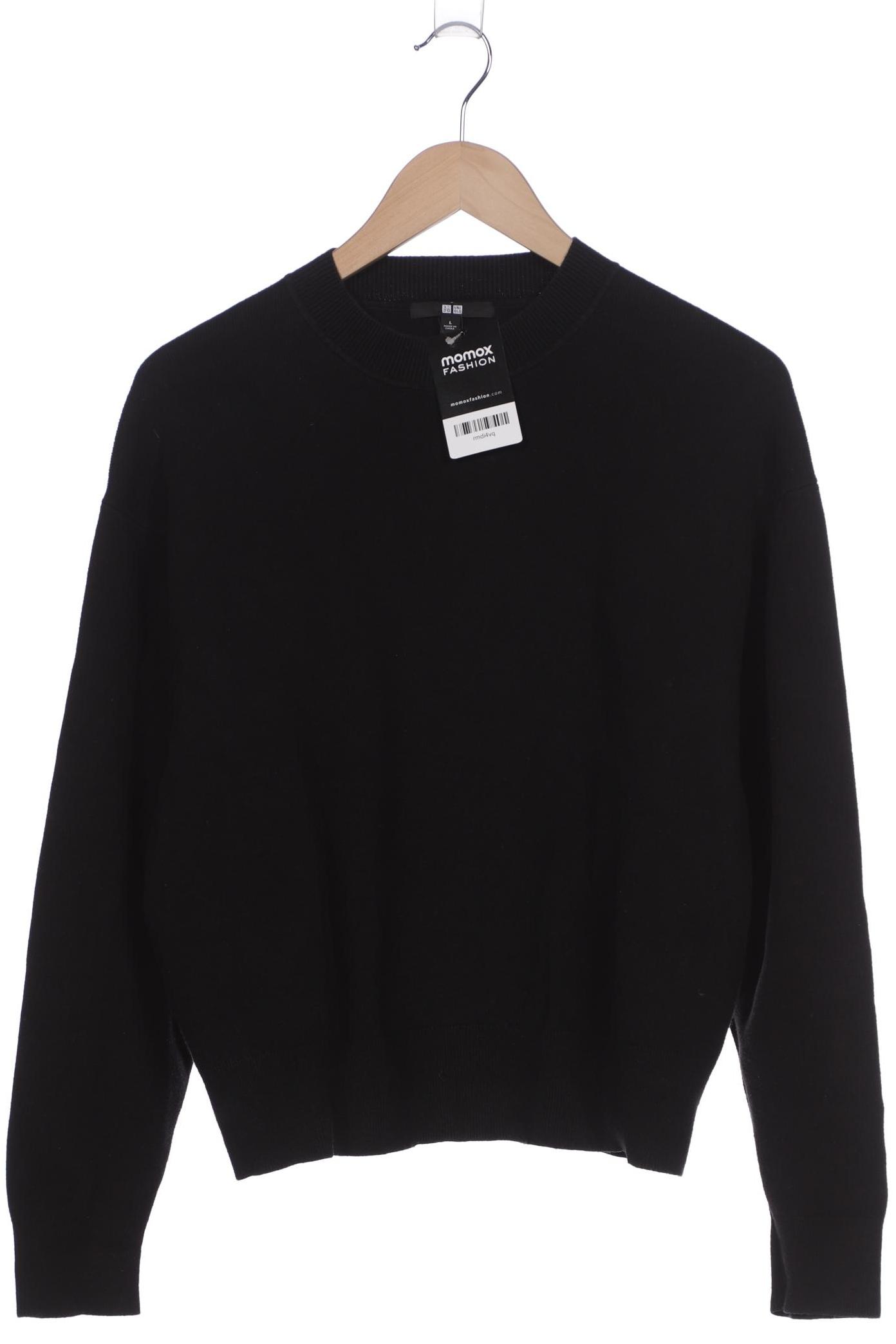 

uniqlo Damen Pullover, schwarz, Gr. 42