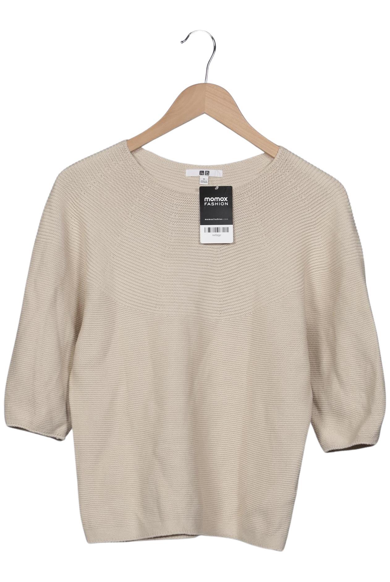 

uniqlo Damen Pullover, beige, Gr. 36