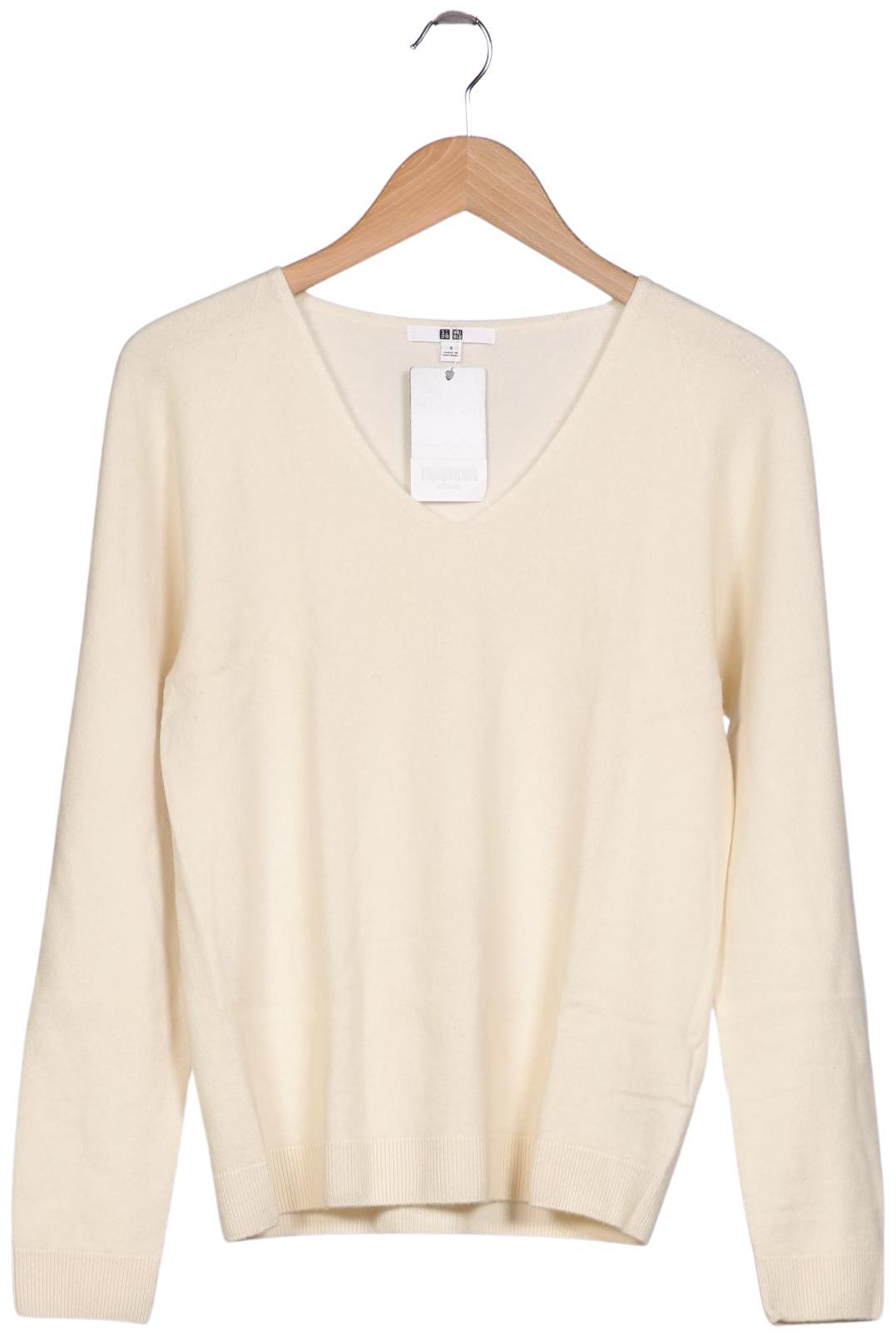 

uniqlo Damen Pullover, cremeweiß, Gr. 36
