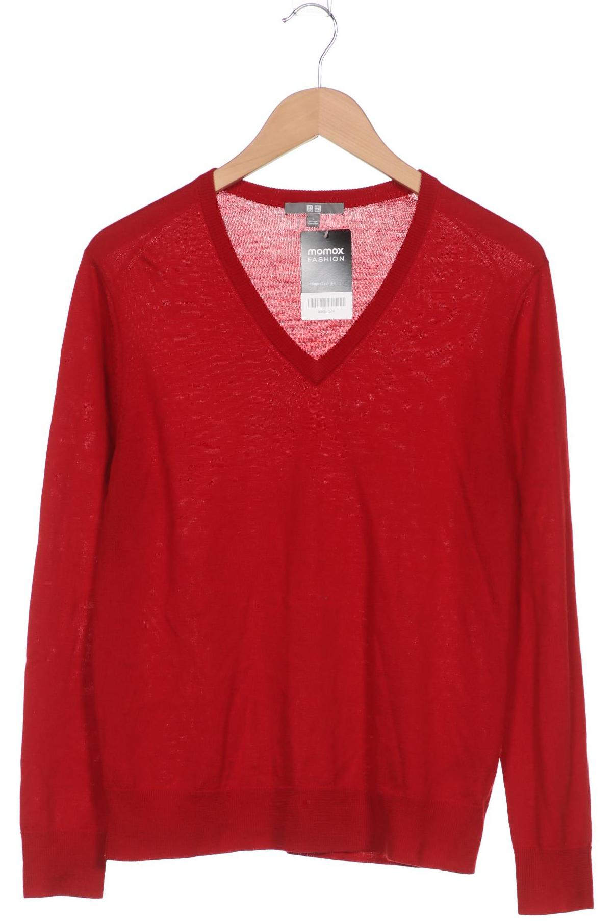 

uniqlo Damen Pullover, rot, Gr. 42