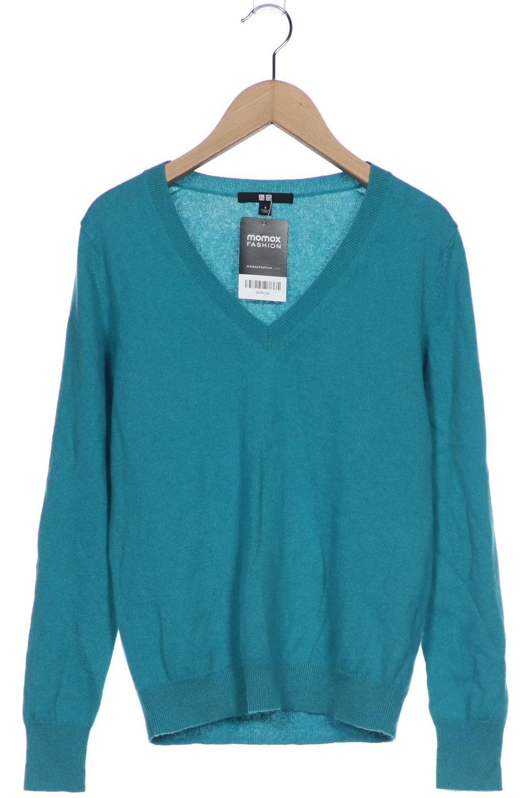 

uniqlo Damen Pullover, türkis, Gr. 36