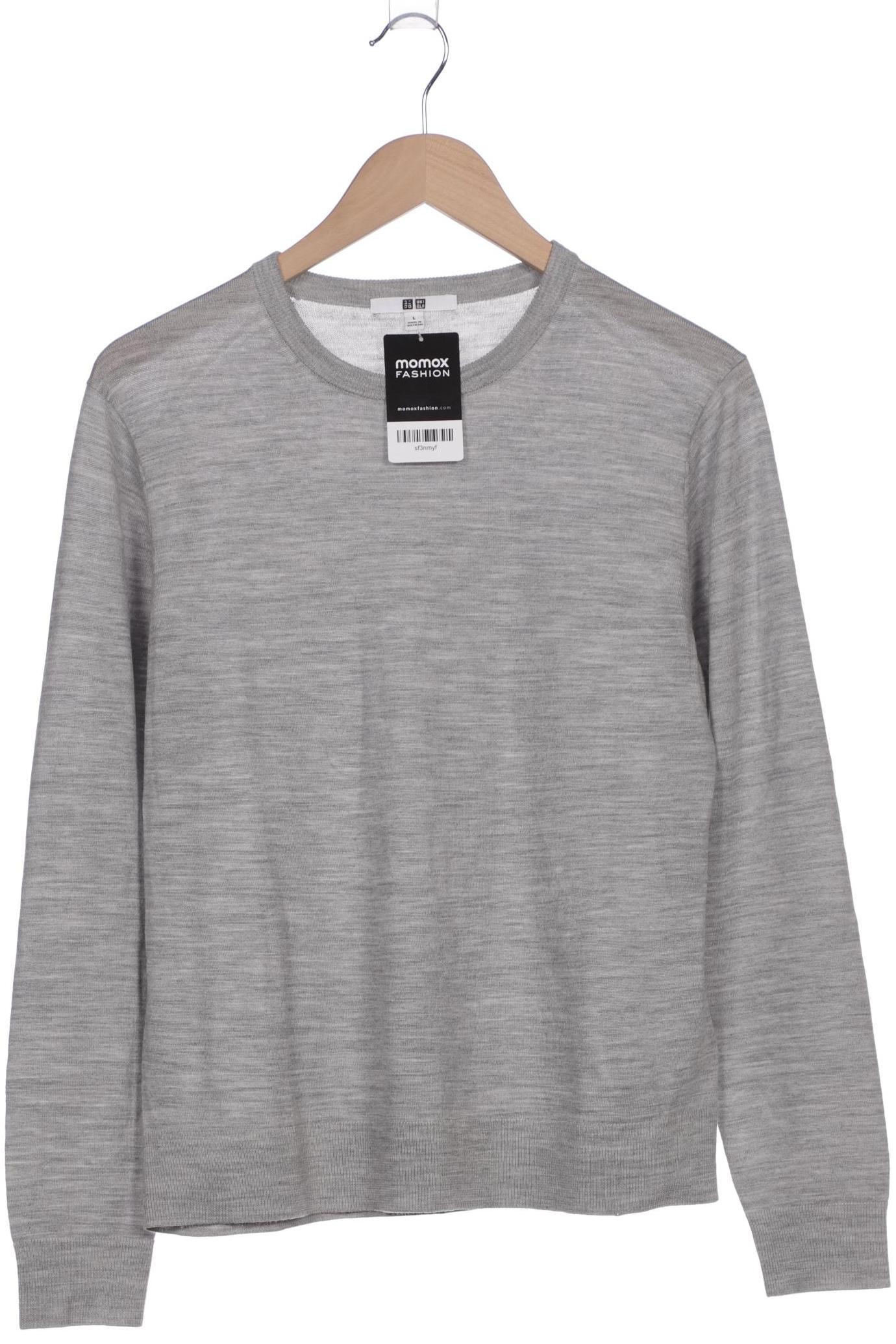 

uniqlo Damen Pullover, grau, Gr. 42