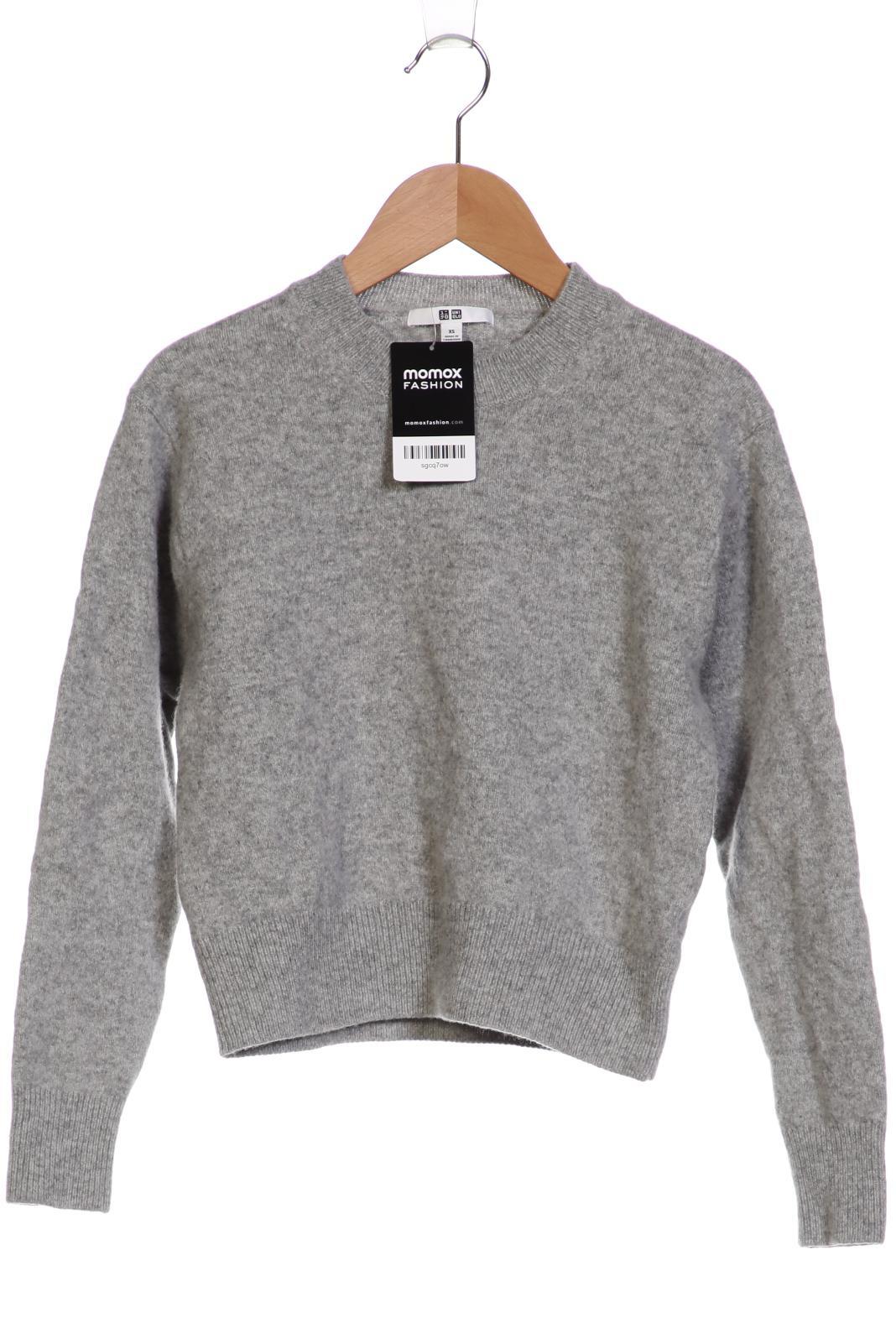 

uniqlo Damen Pullover, grau, Gr. 34