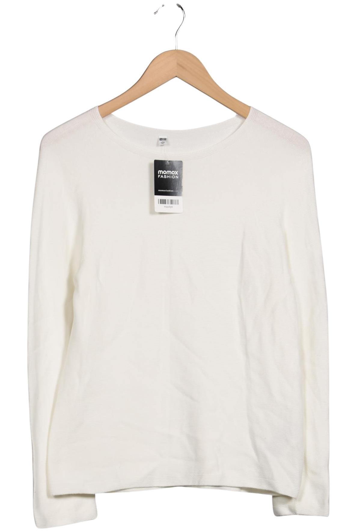 

uniqlo Damen Pullover, weiß, Gr. 36
