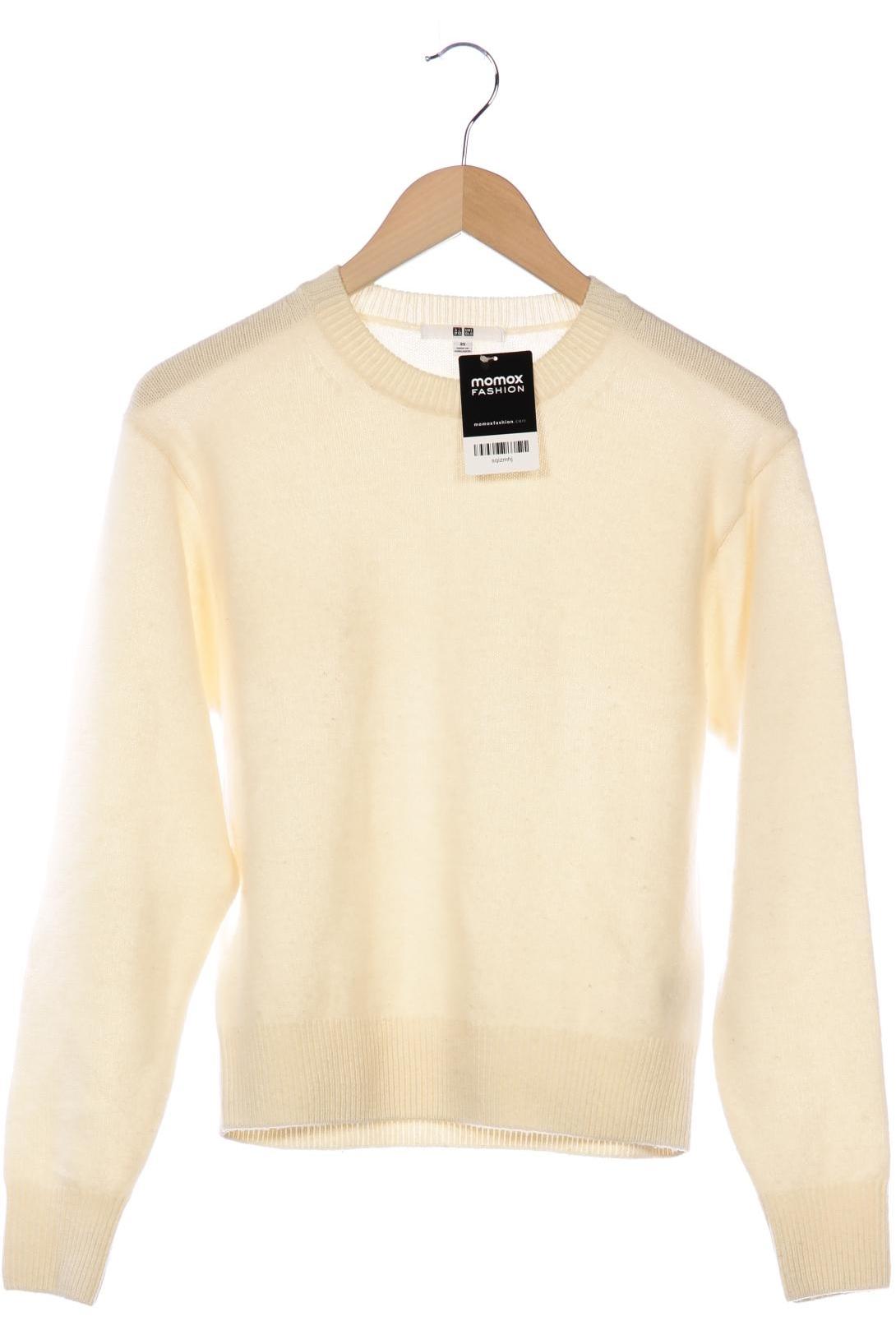 

uniqlo Damen Pullover, cremeweiß, Gr. 34
