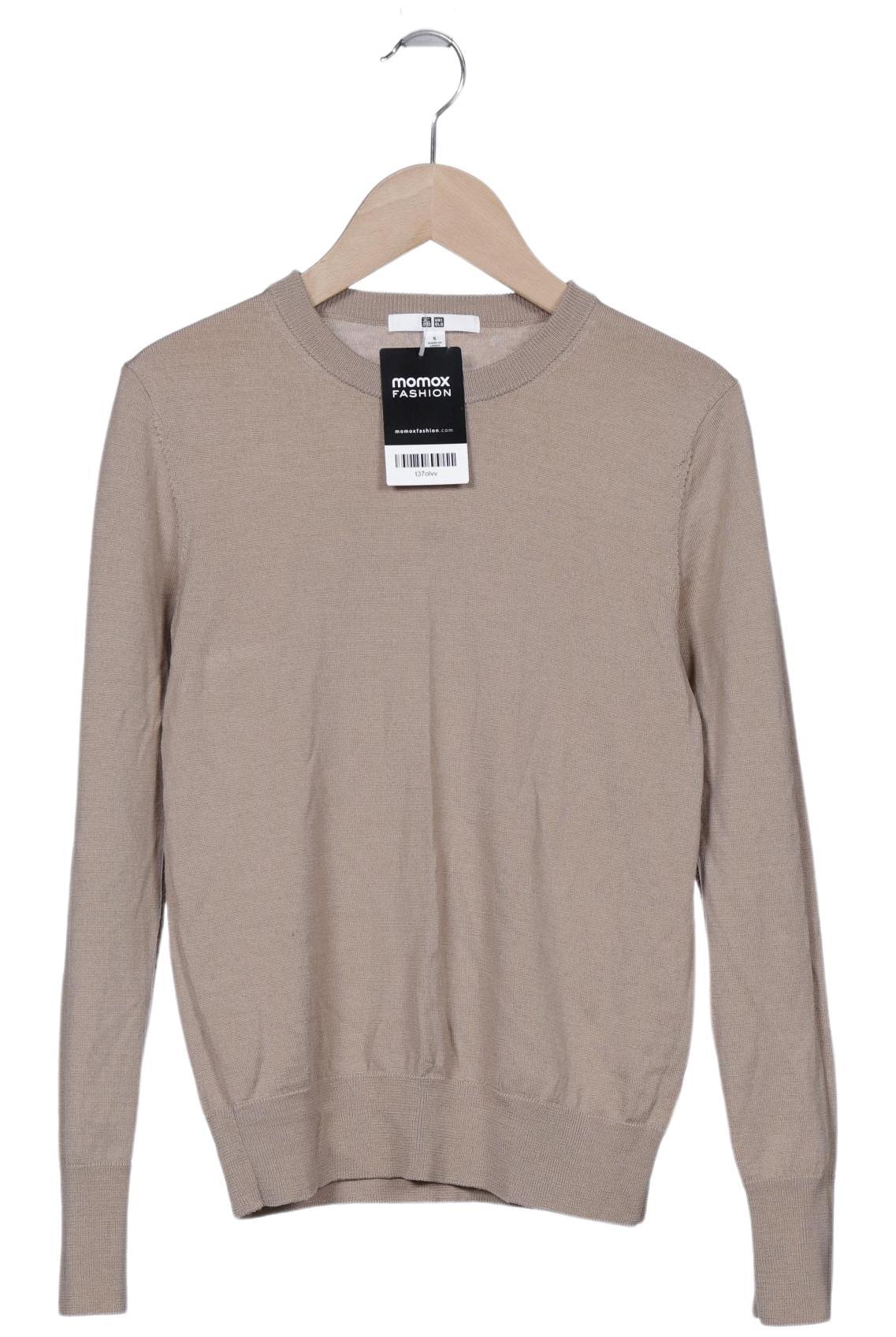 

uniqlo Damen Pullover, beige, Gr. 36