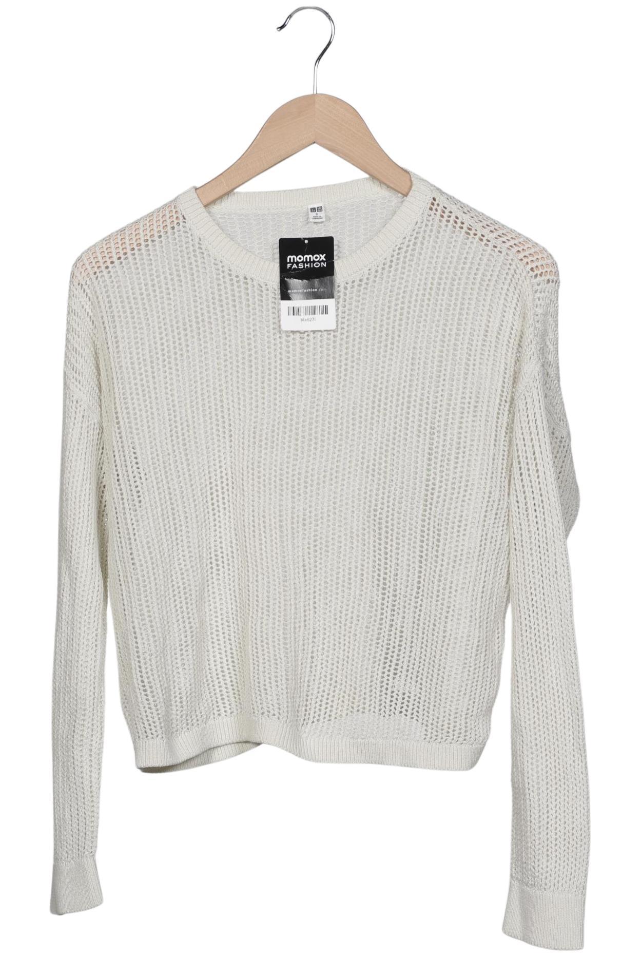 

uniqlo Damen Pullover, cremeweiß, Gr. 36