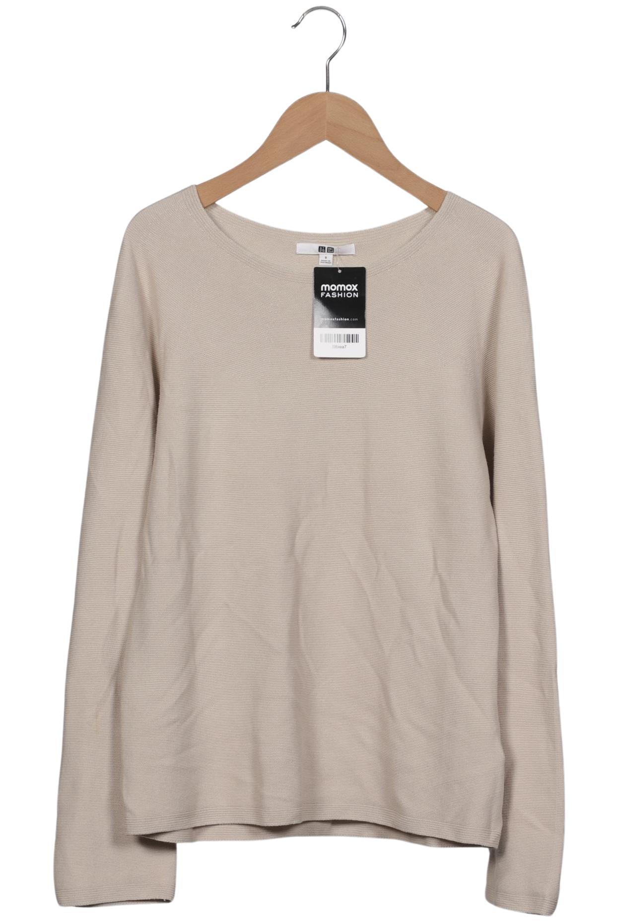 

uniqlo Damen Pullover, beige, Gr. 36