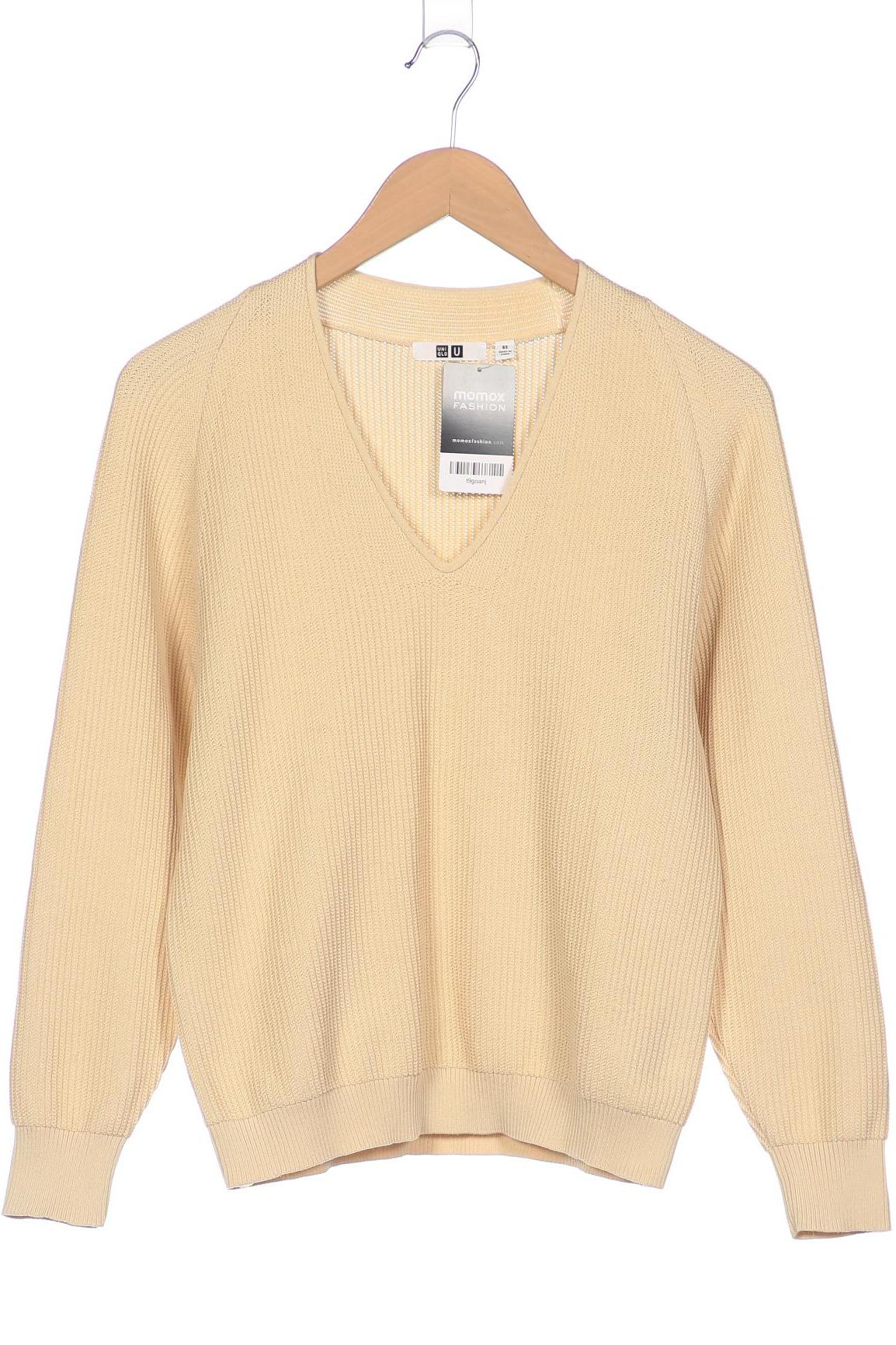 

uniqlo Damen Pullover, cremeweiß, Gr. 34