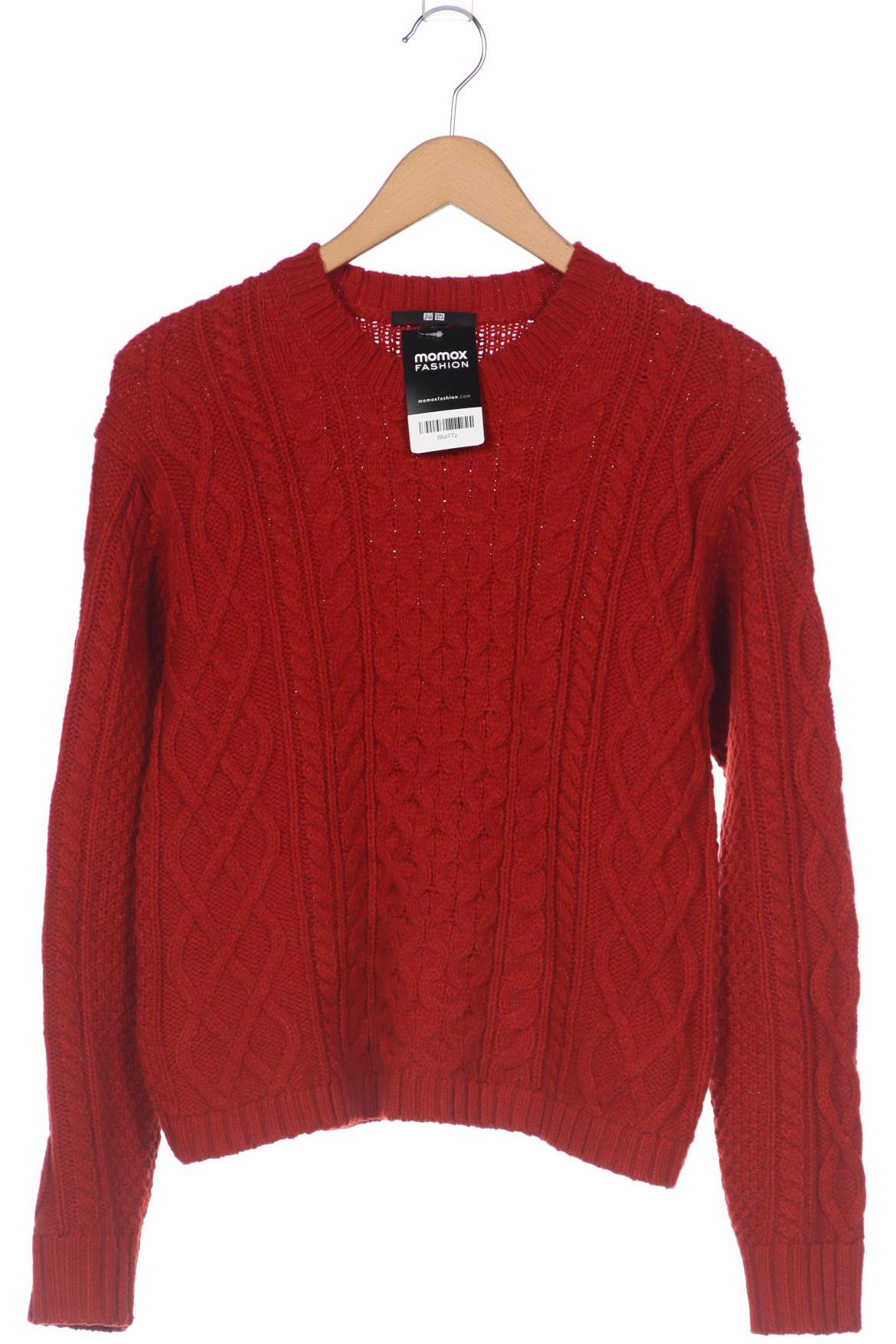 

uniqlo Damen Pullover, rot, Gr. 34