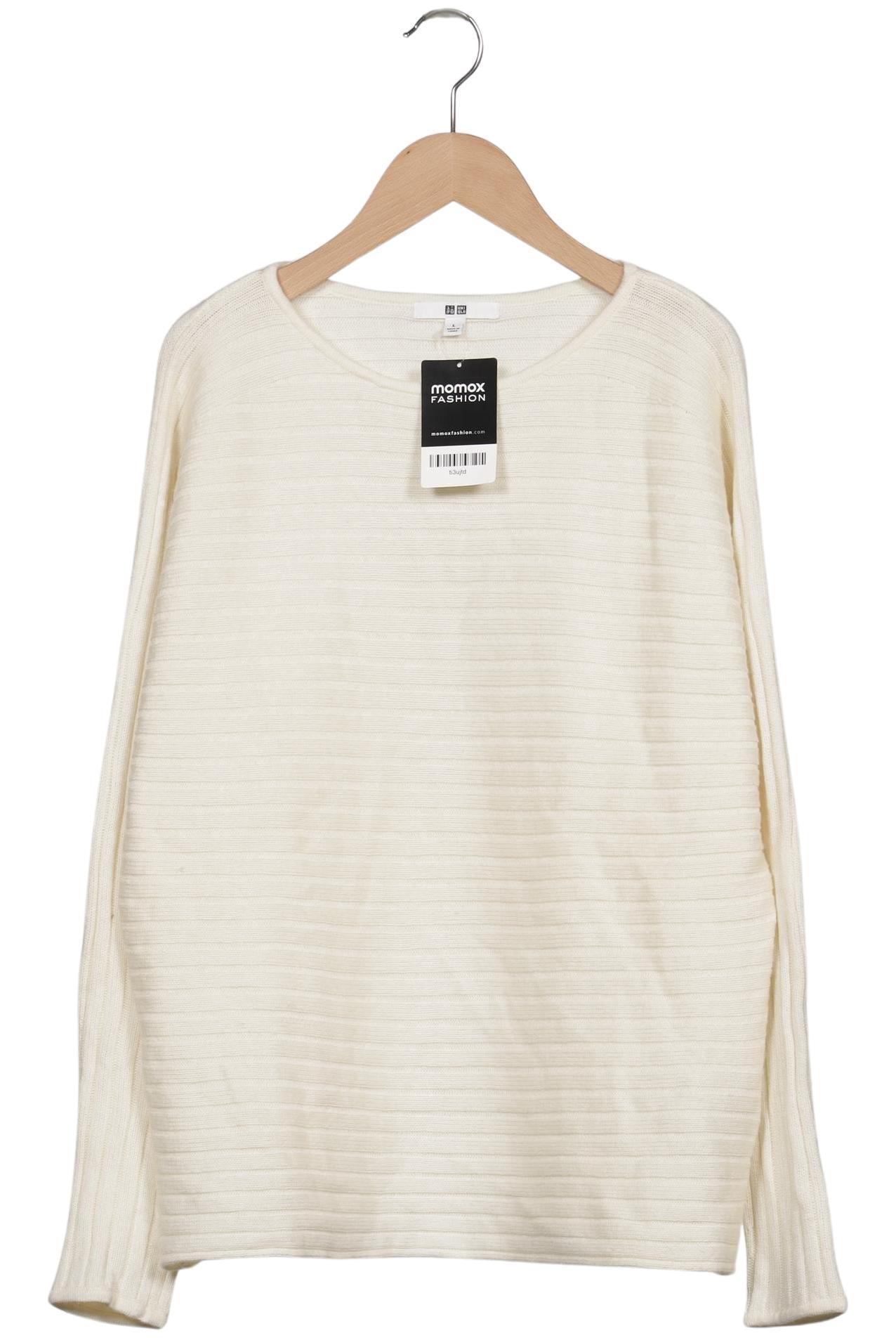 

uniqlo Damen Pullover, cremeweiß, Gr. 42