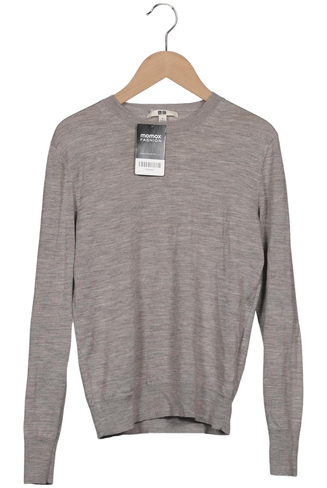 

uniqlo Damen Pullover, grau, Gr. 36