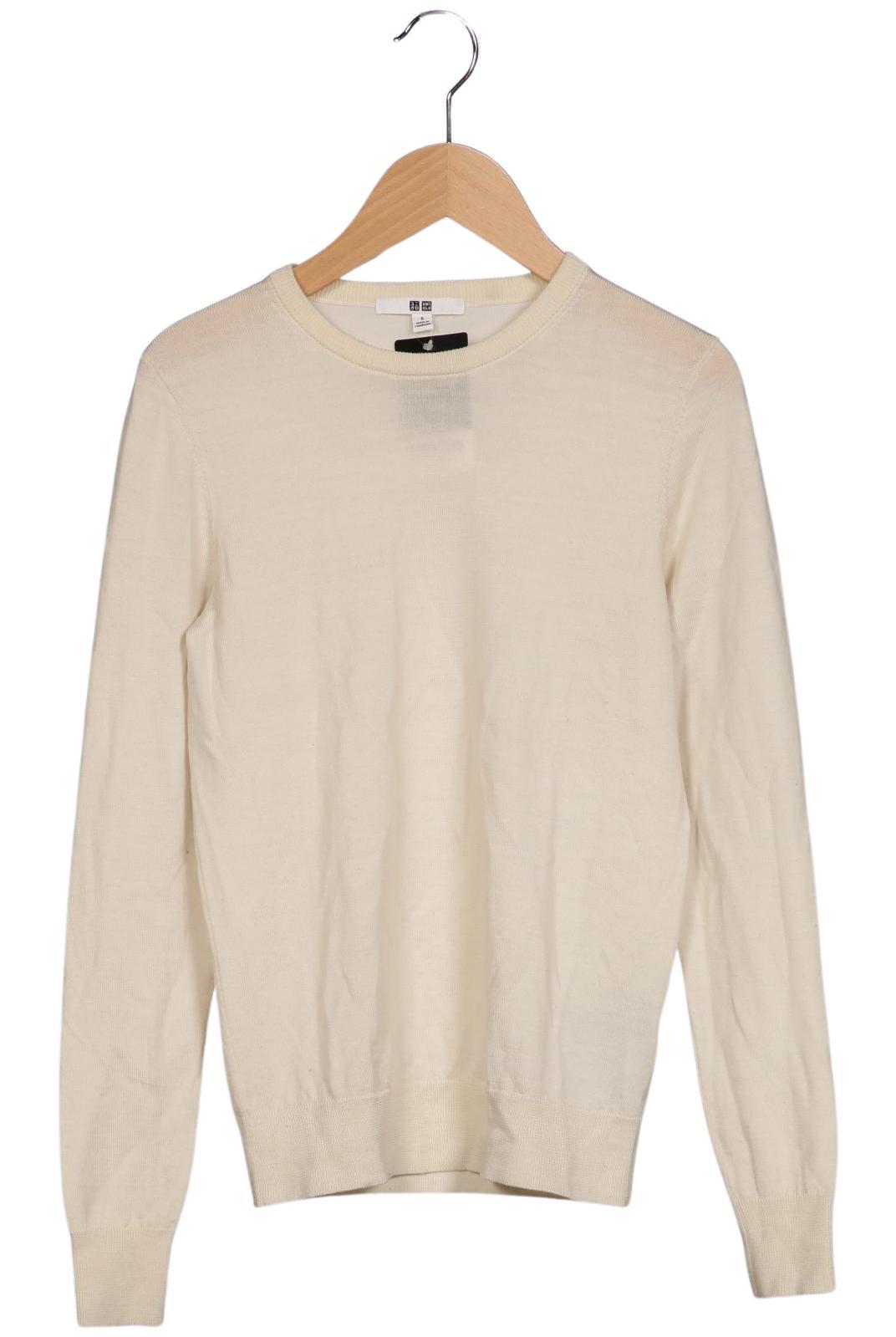

uniqlo Damen Pullover, cremeweiß, Gr. 36