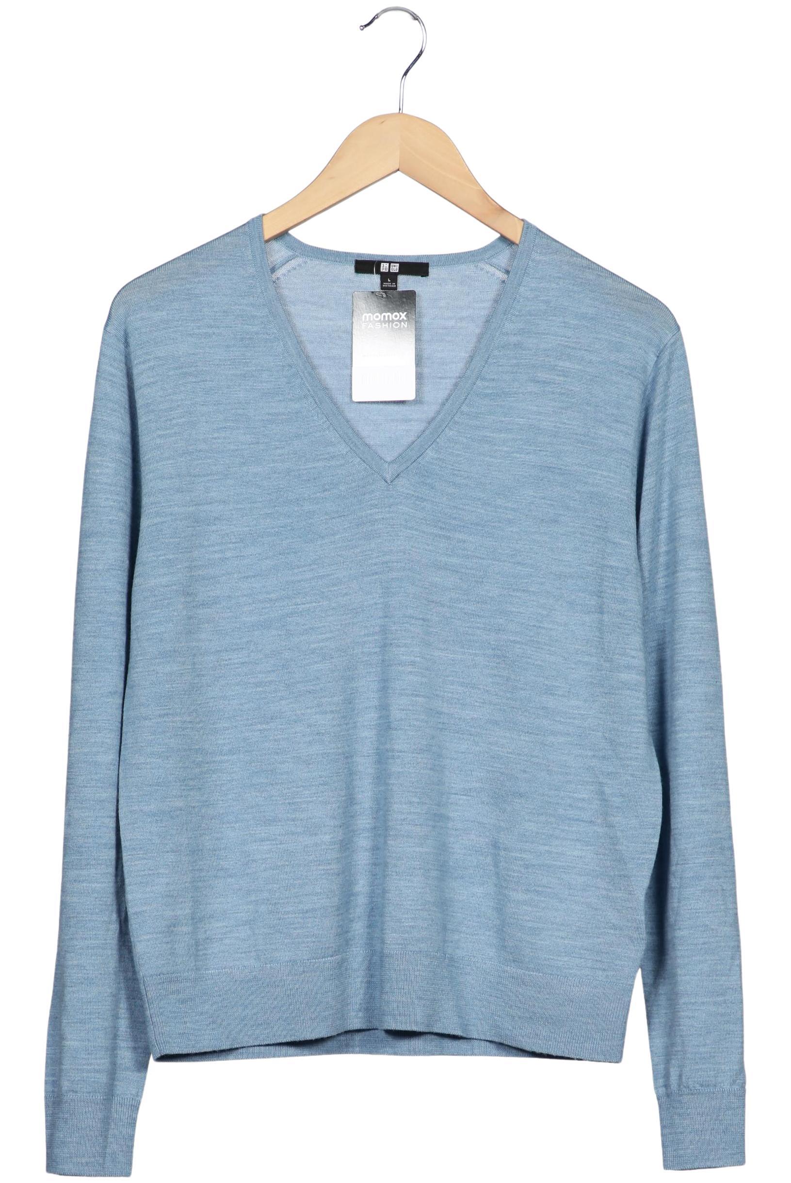 

uniqlo Damen Pullover, hellblau, Gr. 42