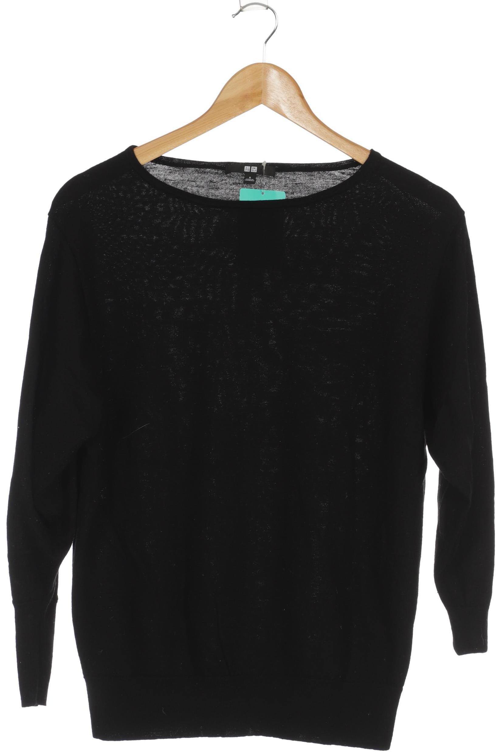 

uniqlo Damen Pullover, schwarz, Gr. 36
