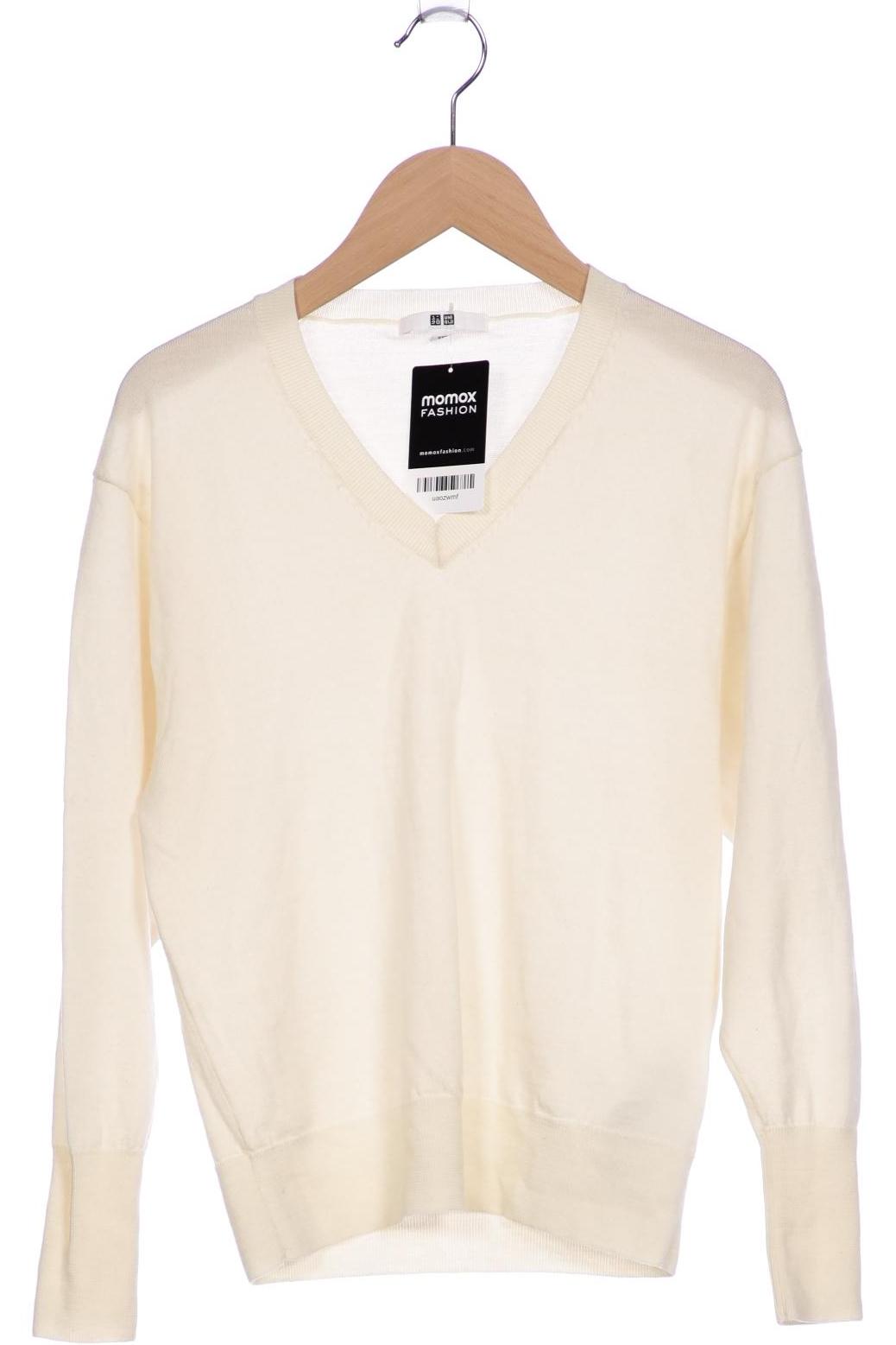 

uniqlo Damen Pullover, cremeweiß, Gr. 32