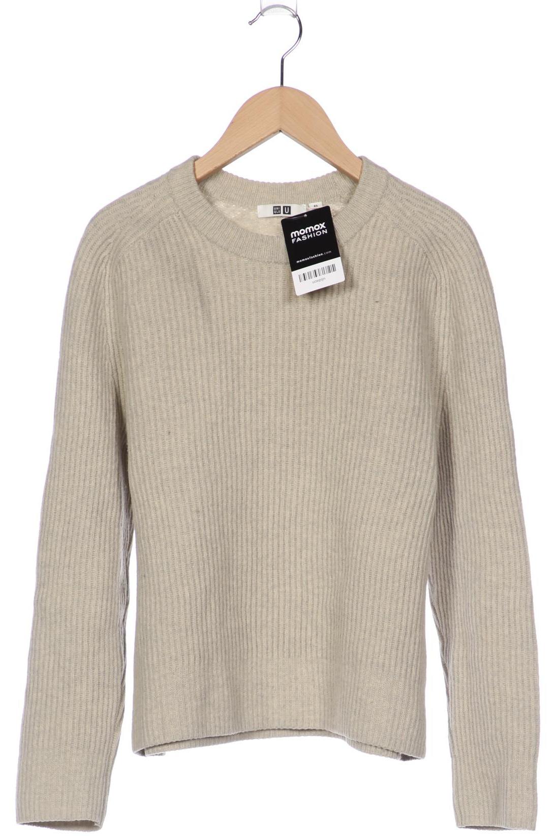 

uniqlo Damen Pullover, beige, Gr. 34