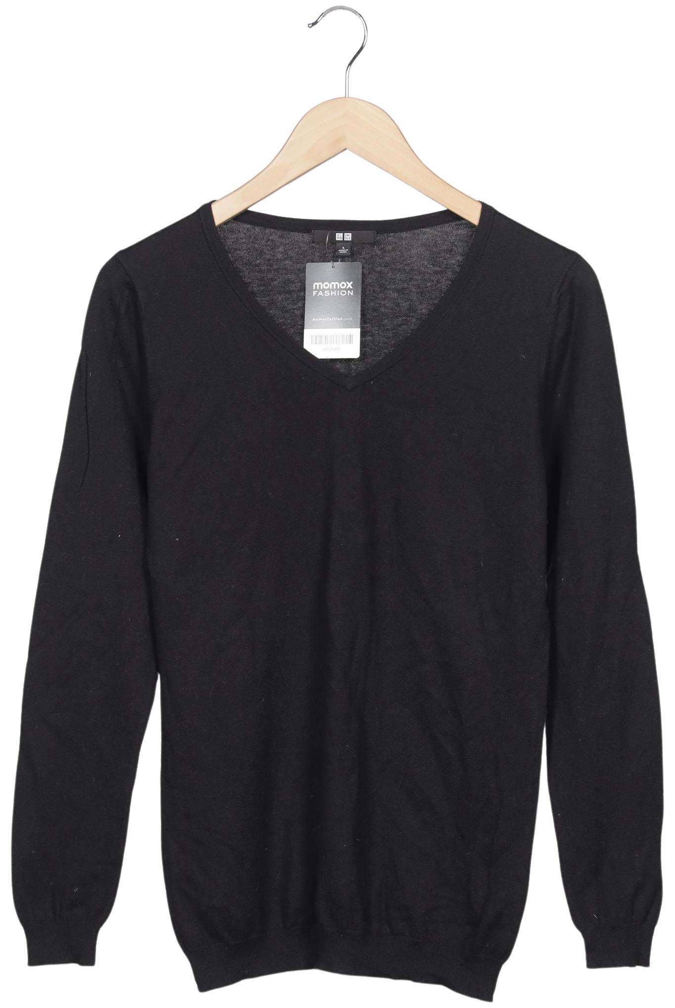 

uniqlo Damen Pullover, schwarz, Gr. 42