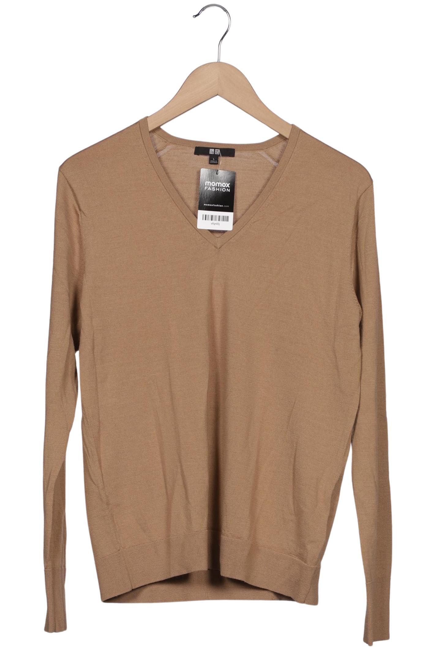 

uniqlo Damen Pullover, beige, Gr. 42