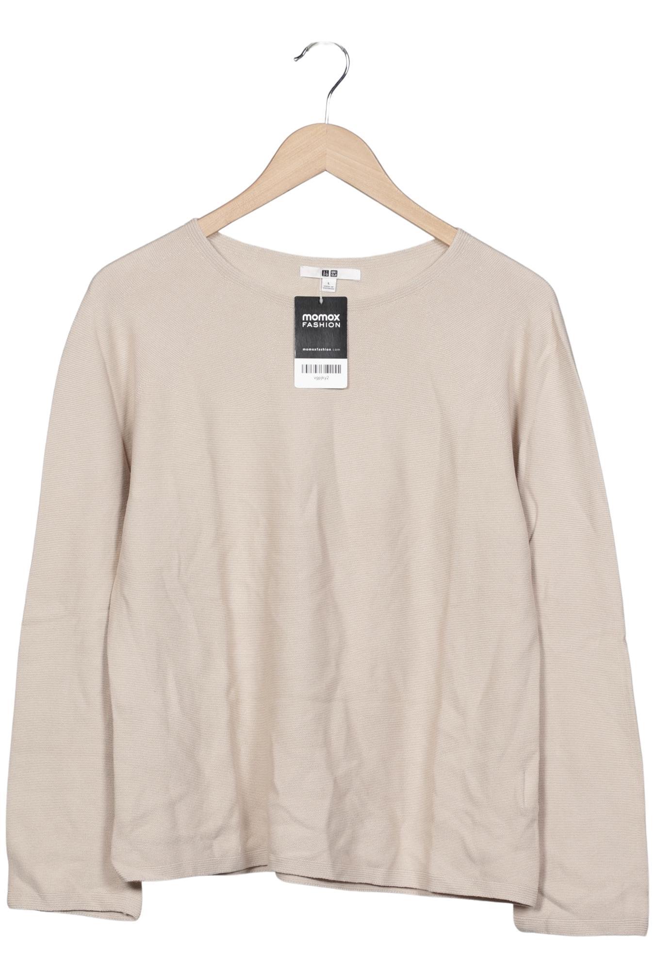 

uniqlo Damen Pullover, beige, Gr. 42