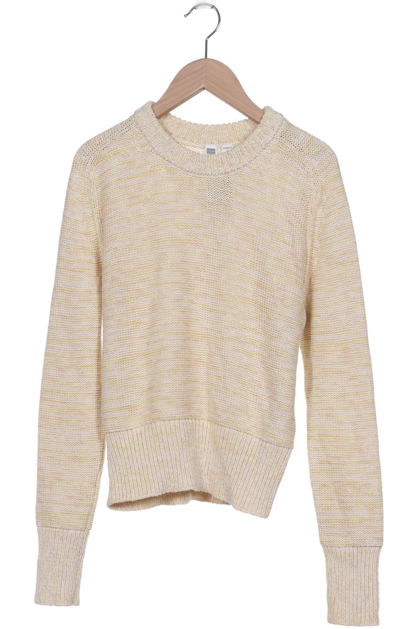 

uniqlo Damen Pullover, gelb, Gr. 36