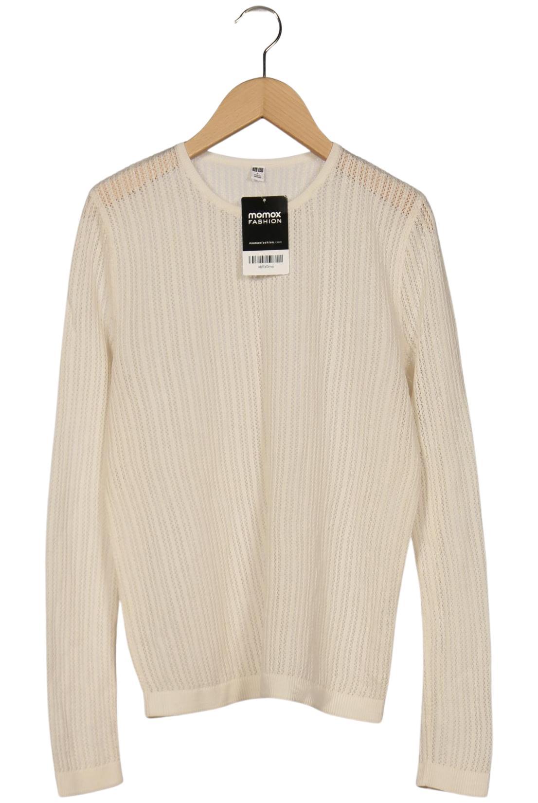 

uniqlo Damen Pullover, cremeweiß, Gr. 36
