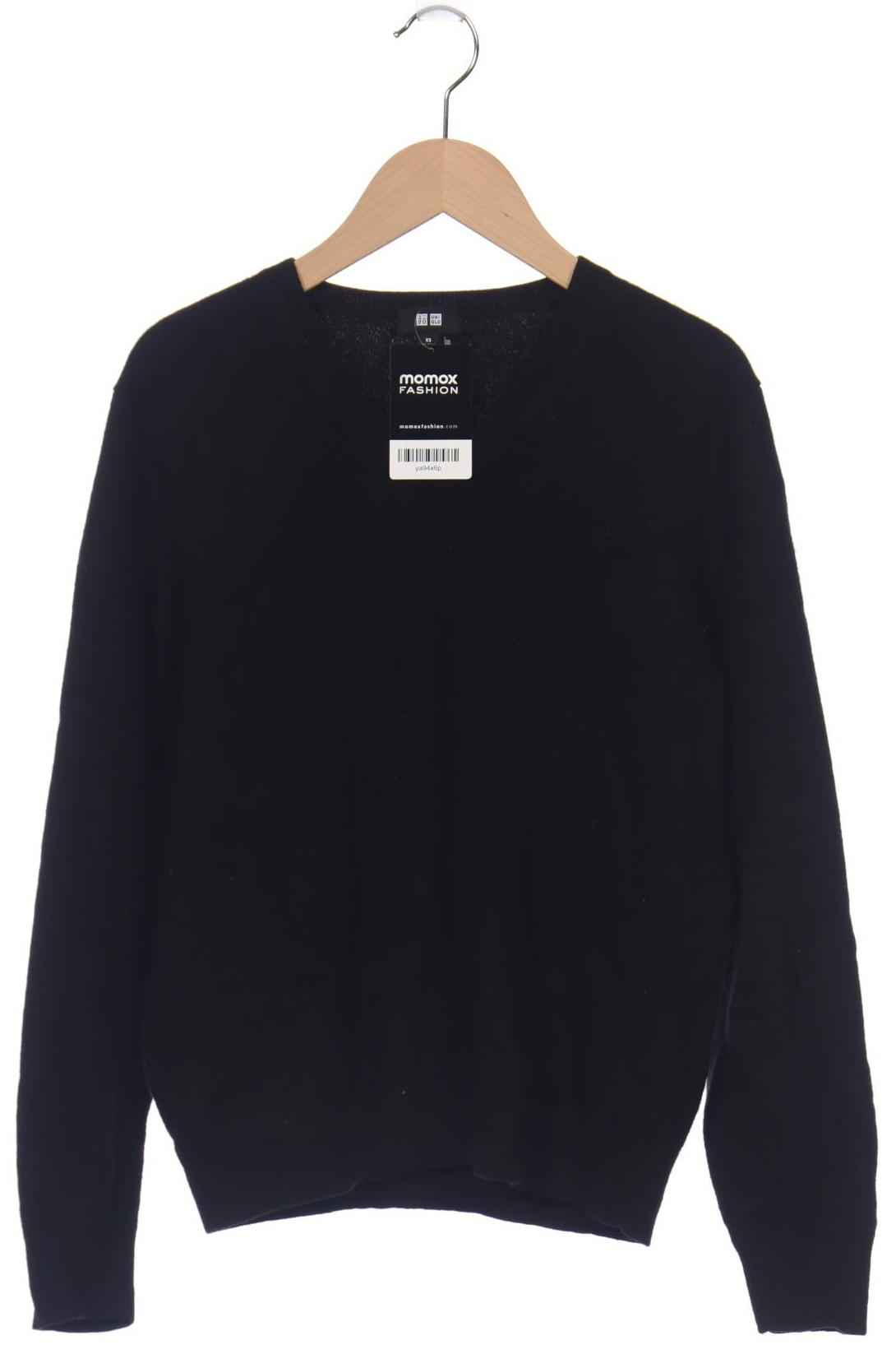 

uniqlo Damen Pullover, schwarz