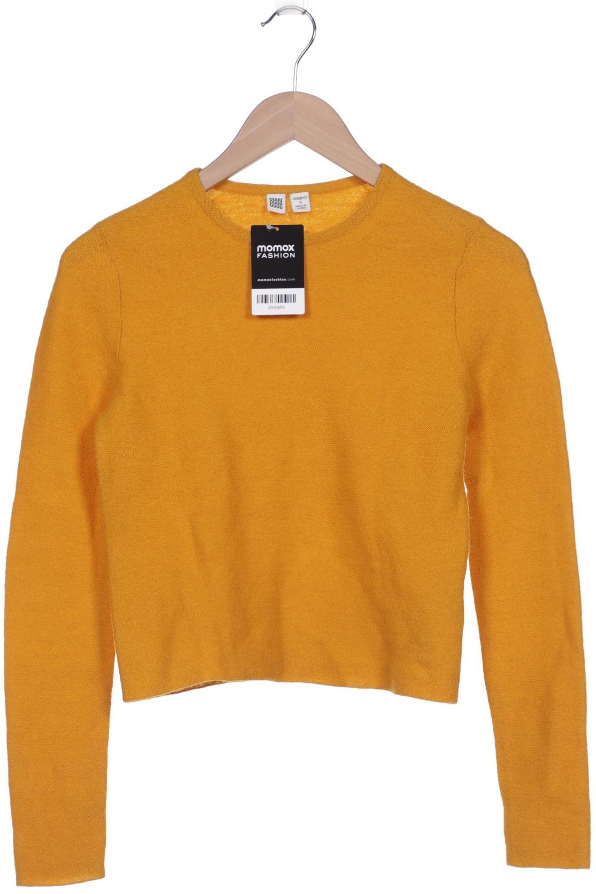 

uniqlo Damen Pullover, gelb, Gr. 36
