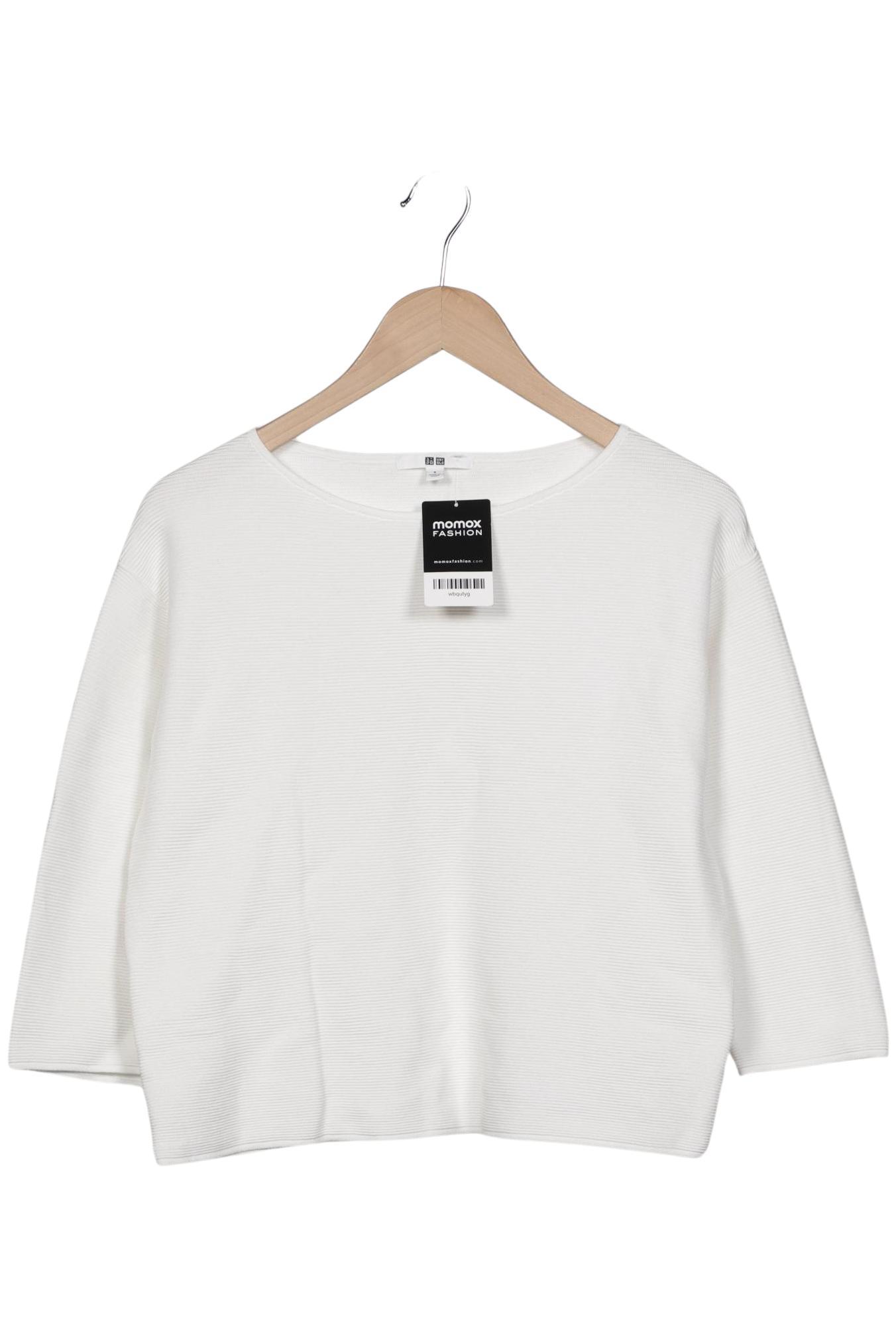 

uniqlo Damen Pullover, weiß, Gr. 36
