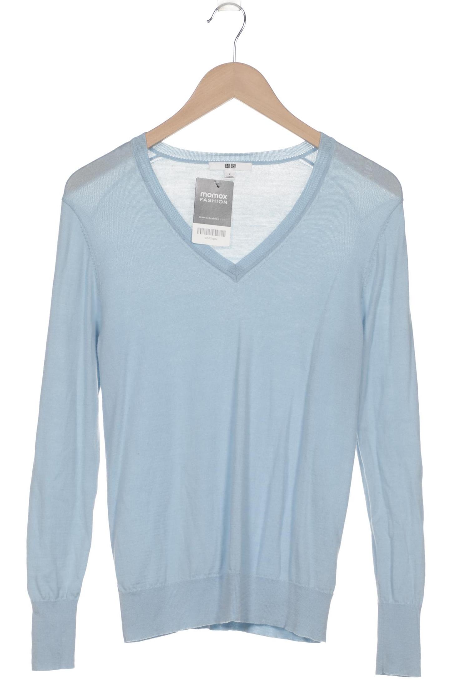 

uniqlo Damen Pullover, hellblau, Gr. 42