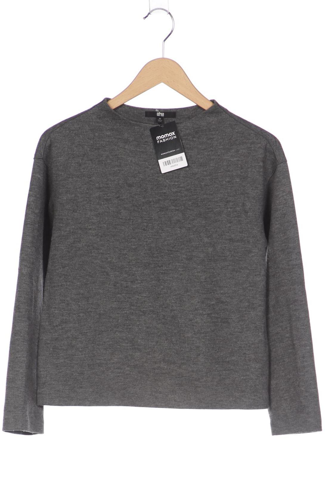 

uniqlo Damen Pullover, grau