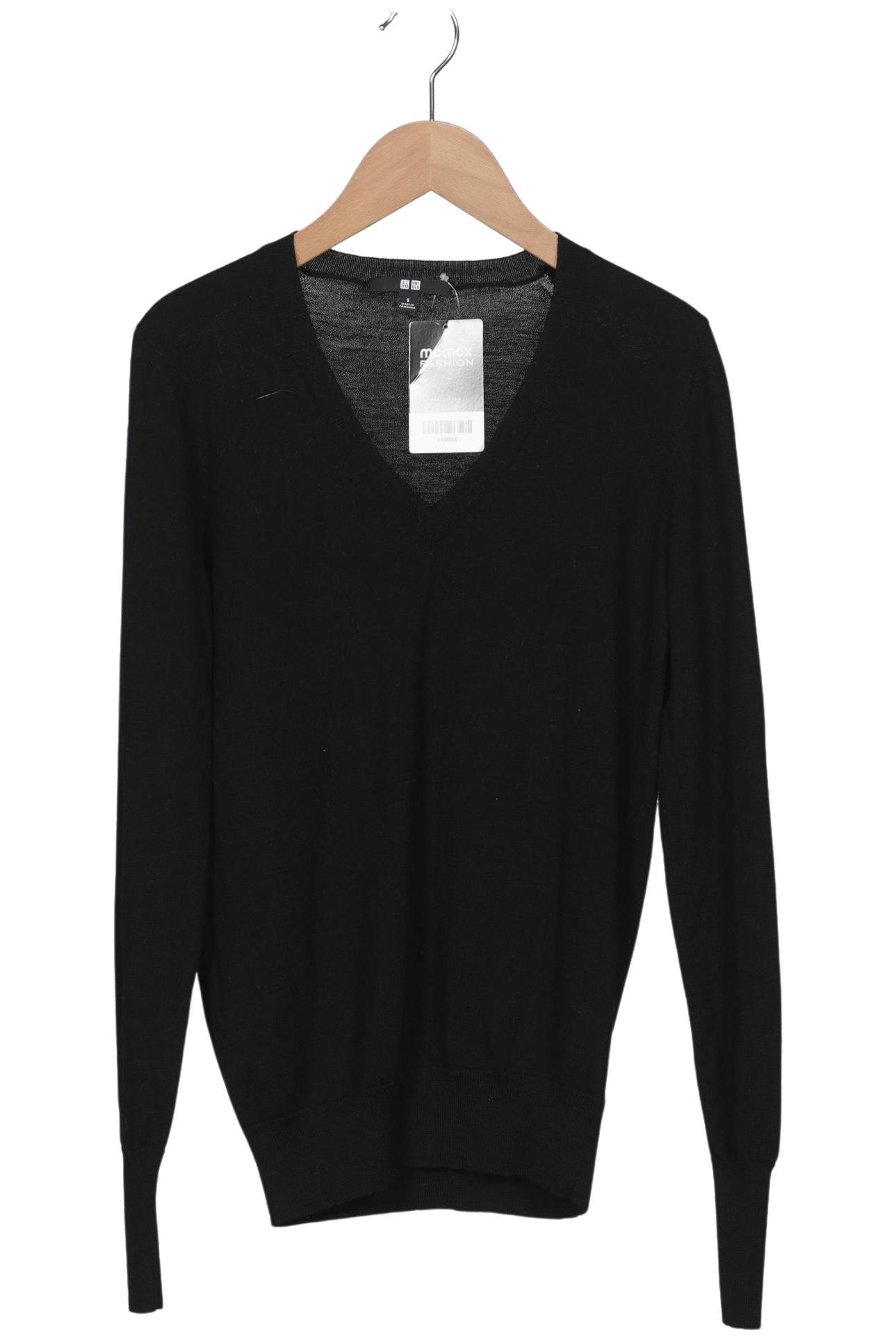 

uniqlo Damen Pullover, schwarz, Gr. 36