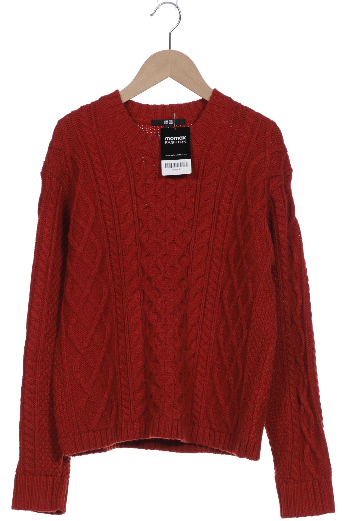 

uniqlo Damen Pullover, rot, Gr. 36
