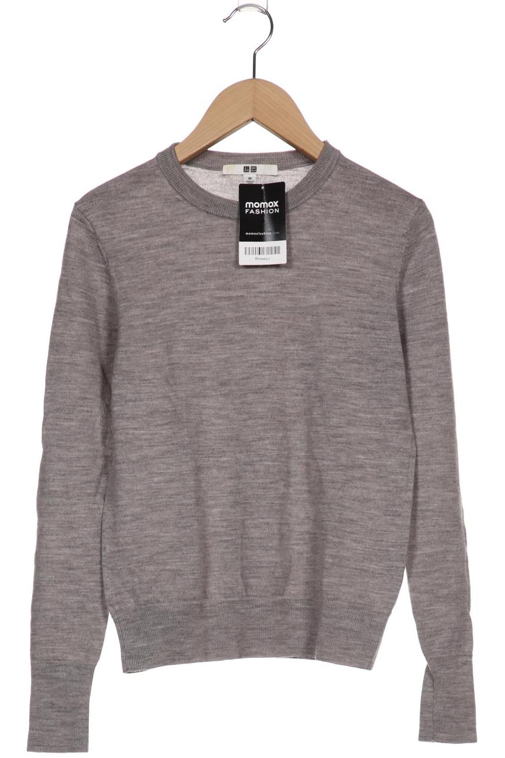 

uniqlo Damen Pullover, grau