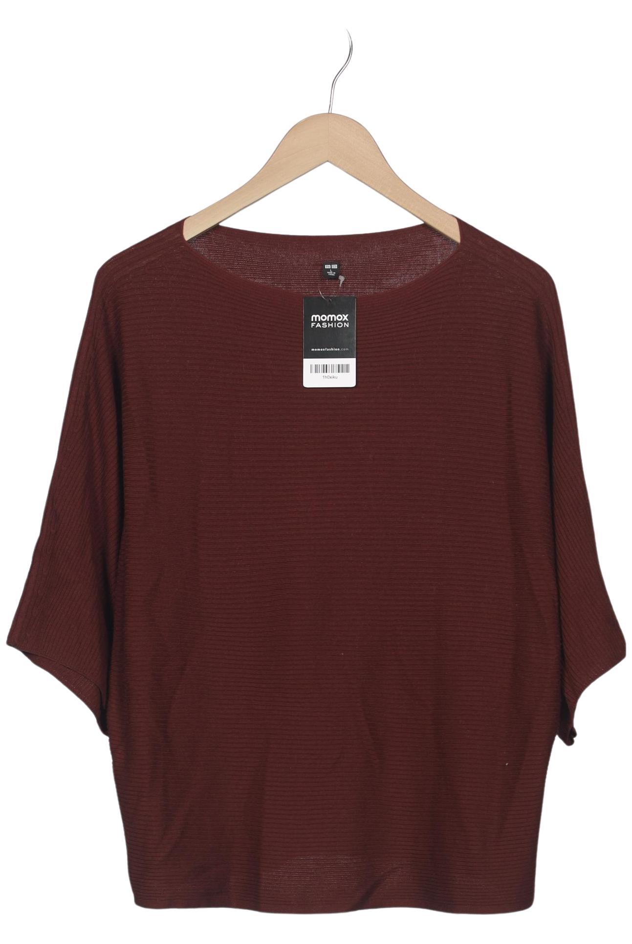 

uniqlo Damen Pullover, bordeaux, Gr. 42