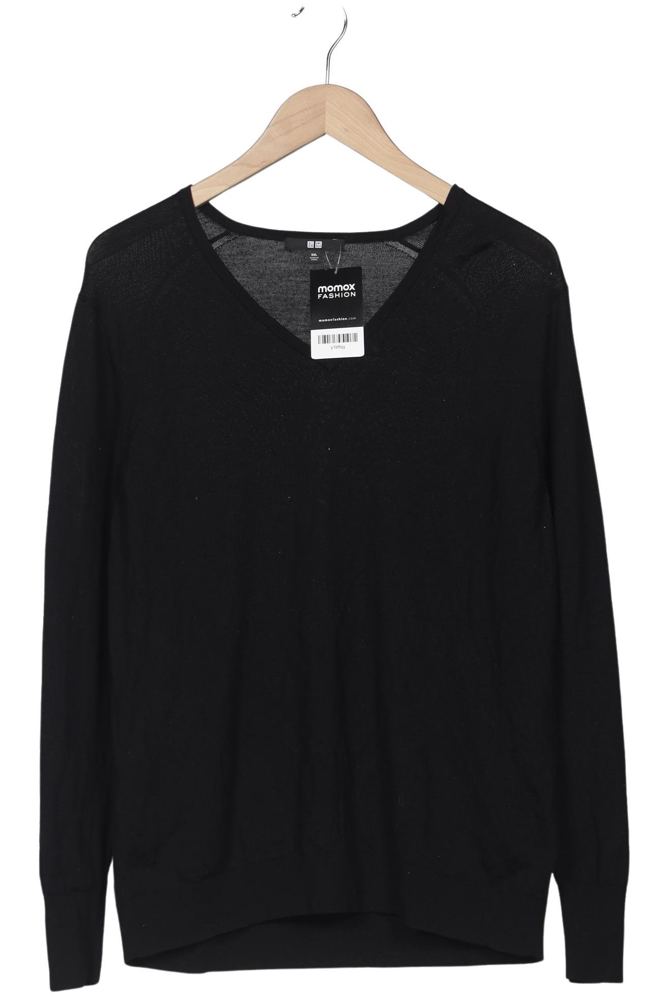 

uniqlo Damen Pullover, schwarz, Gr. 46