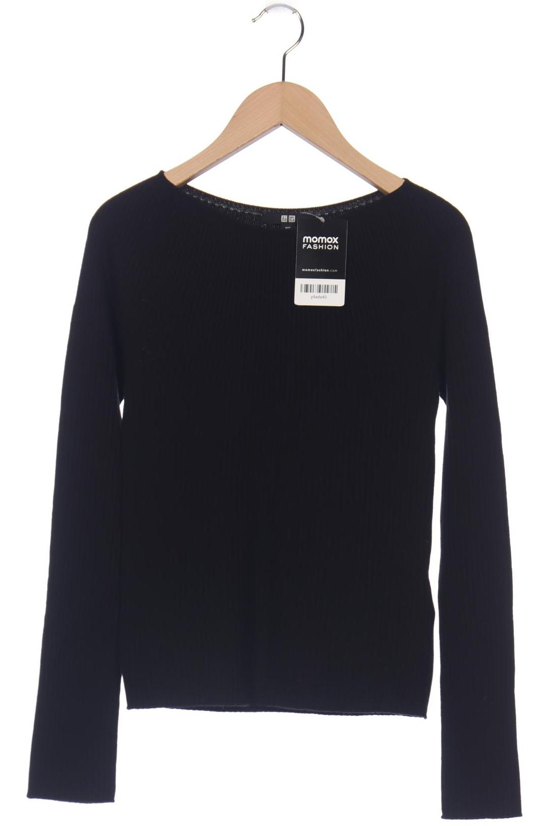 

uniqlo Damen Pullover, schwarz, Gr. 32